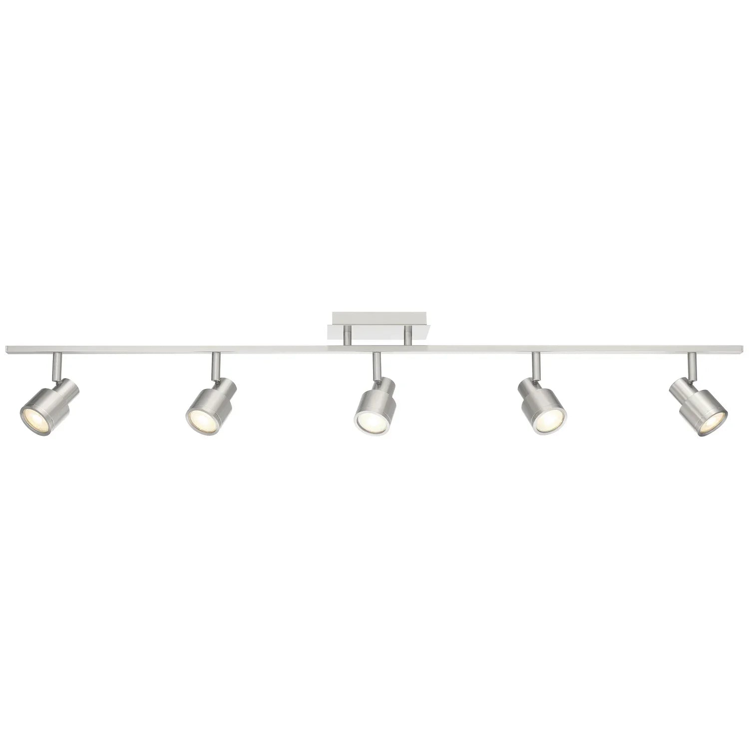 Lincoln 43" Adjustable LED Track Rail, Brushed Steel Finish - Bees Lighting