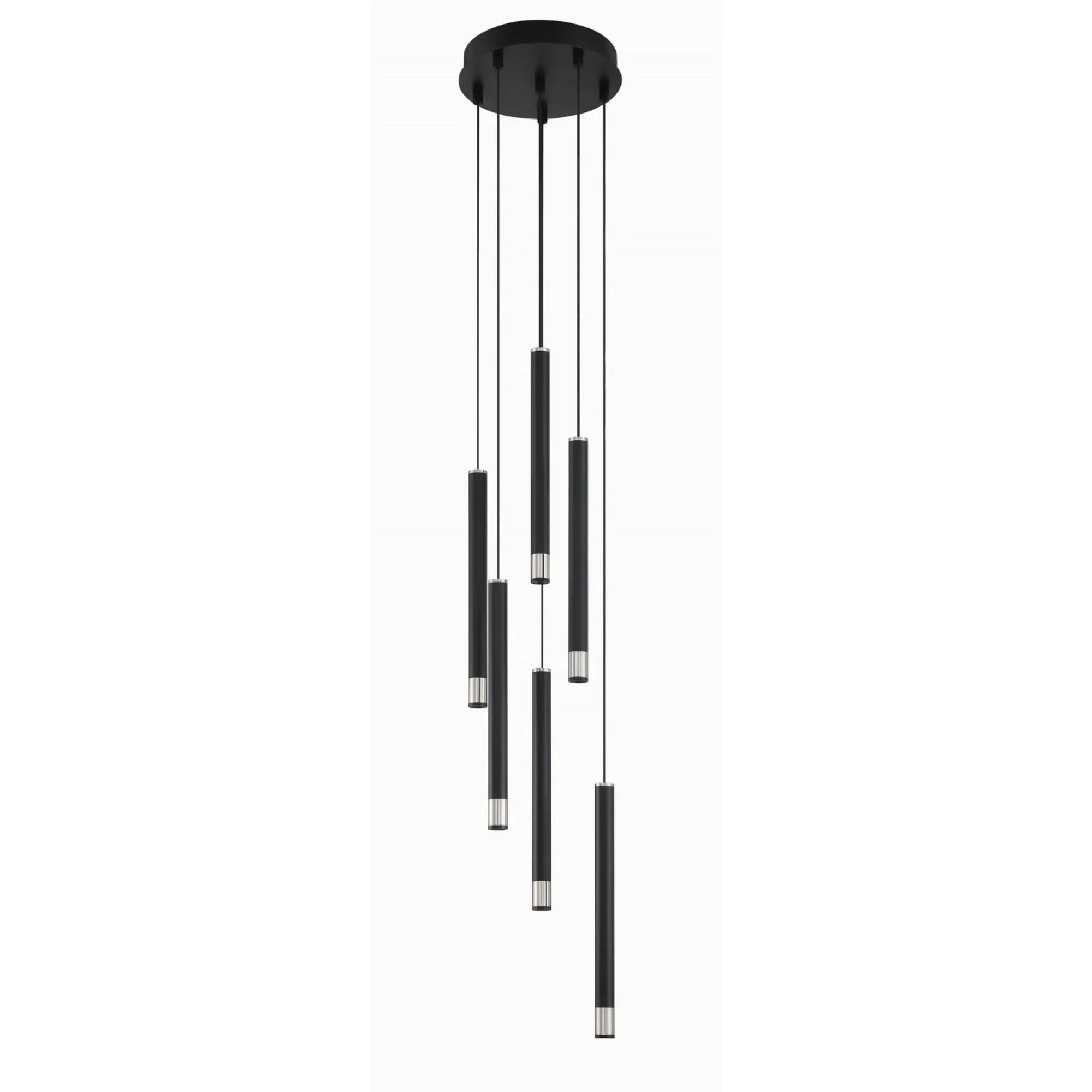 Wand LED Pendant Light Brushed Nickel finish - Bees Lighting