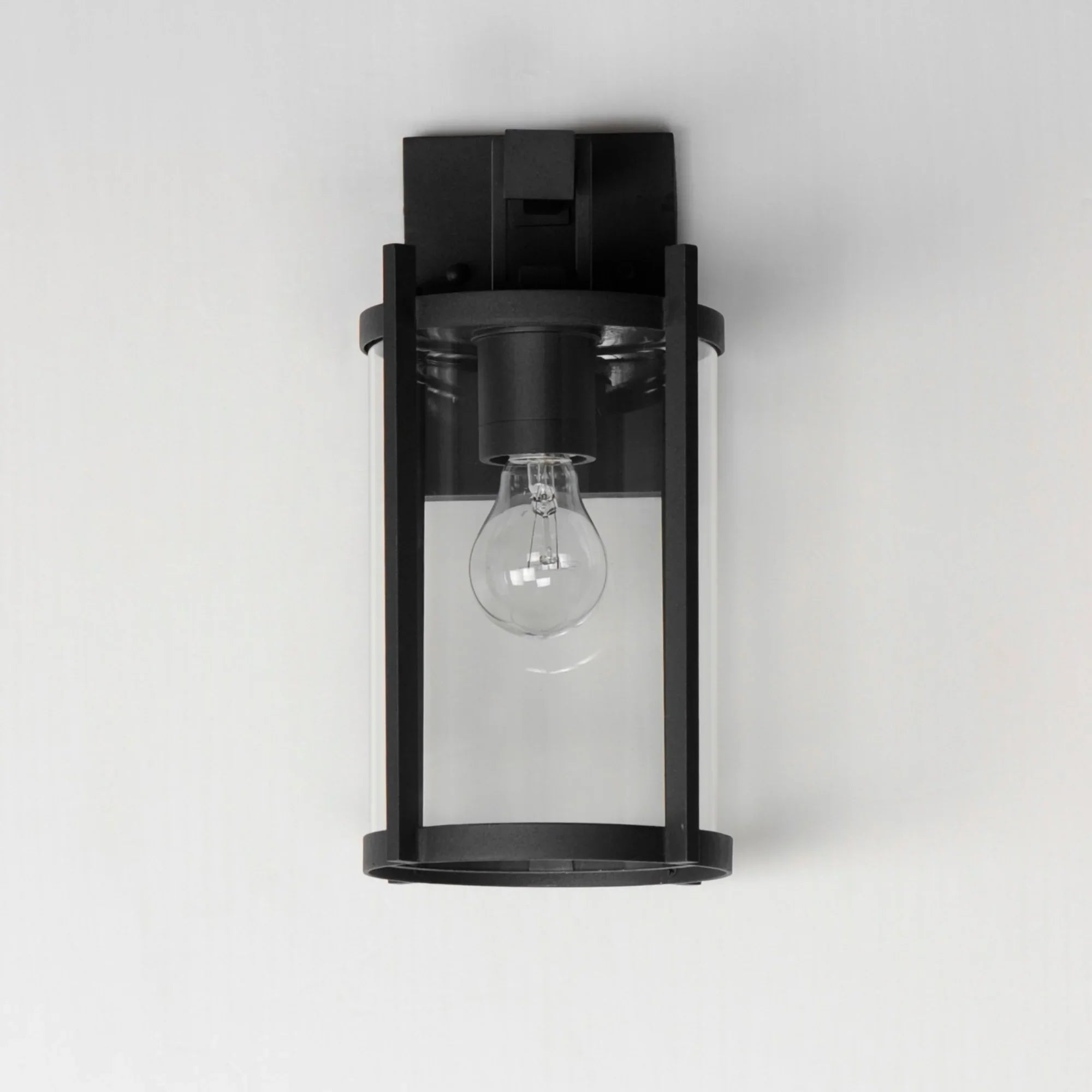 Belfry 13" Outdoor Wall Sconce, Black Finish - Bees Lighting