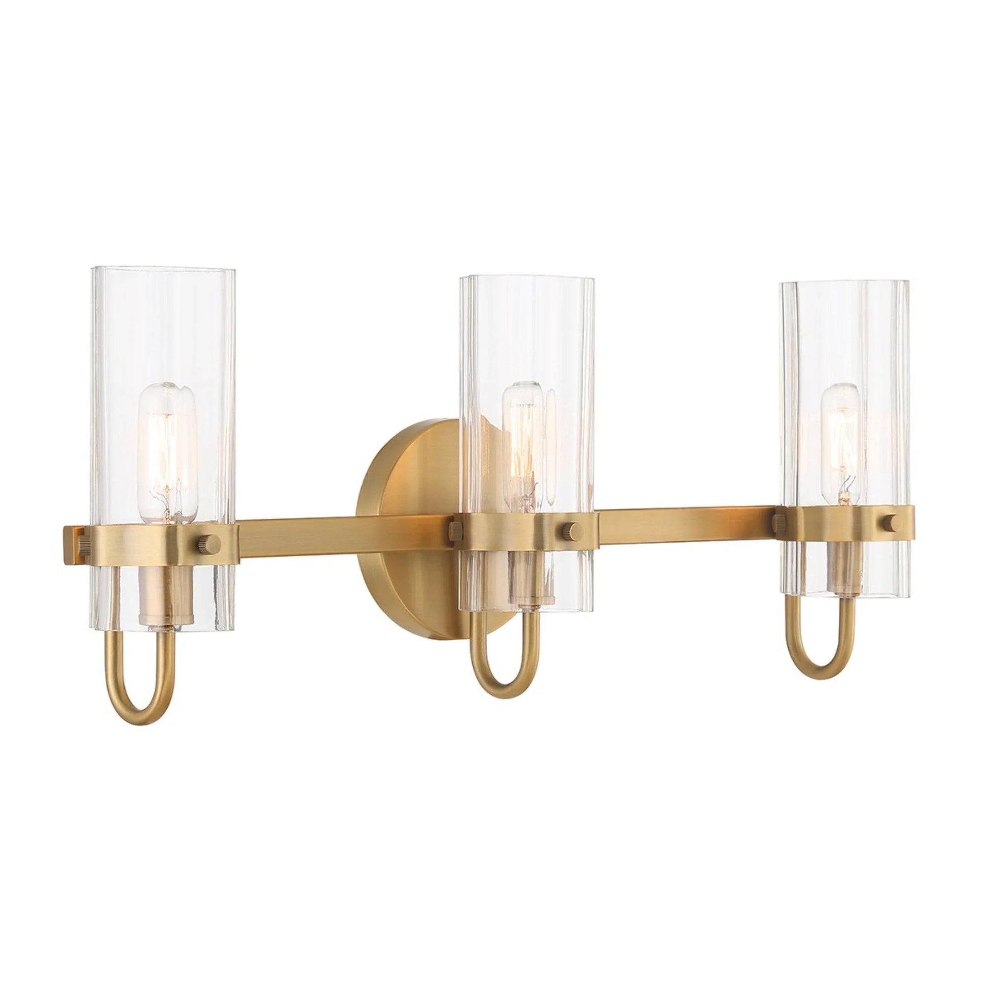 Brook 3-Light 22" Vanity, Gold Finish - Bees Lighting