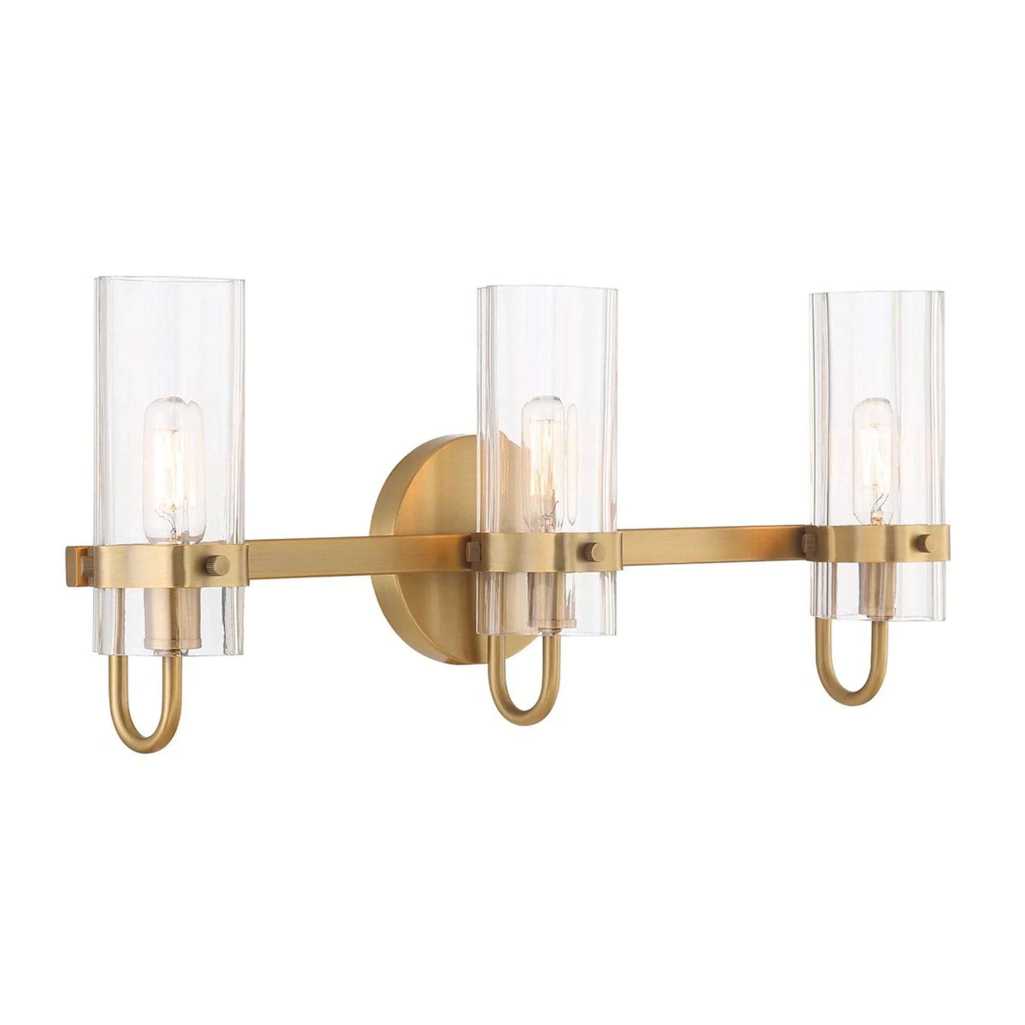 Brook 3-Light 22" Vanity, Gold Finish - Bees Lighting