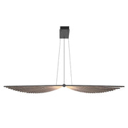 Seraph 59" LED Grand Chandelier, Black Finish - Bees Lighting