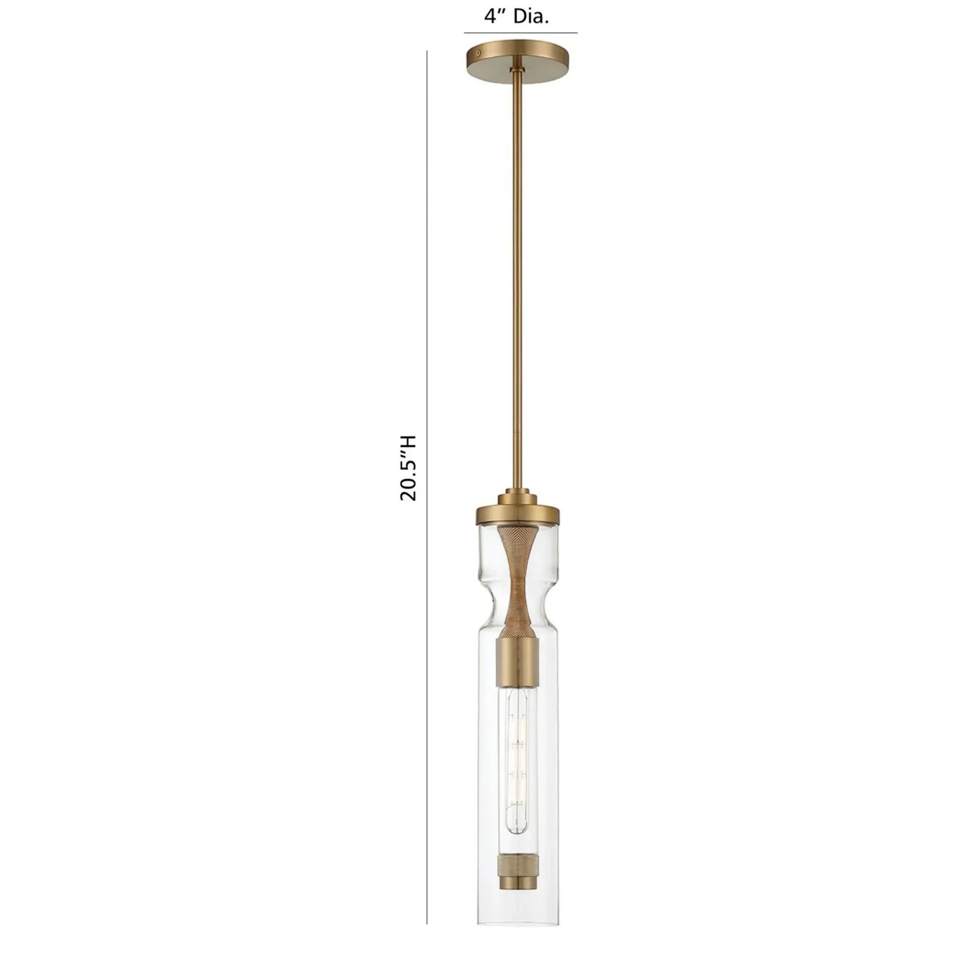 Mistero 4 in. Pendant Light - Bees Lighting