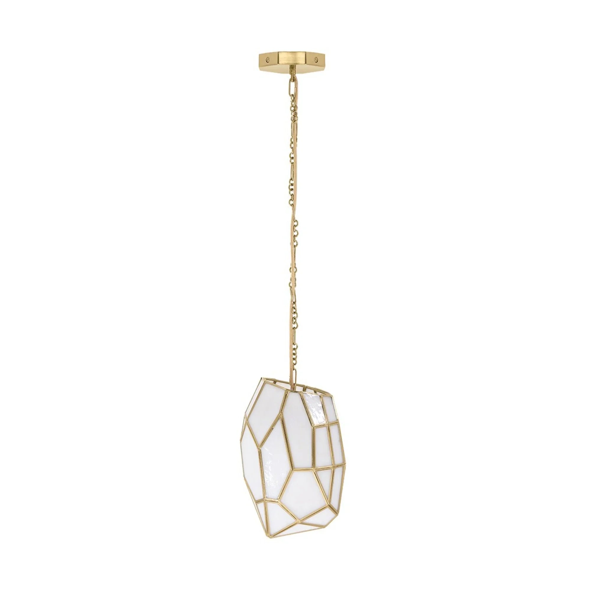 Heera 13" Pendant, Antique Brass Finish - Bees Lighting
