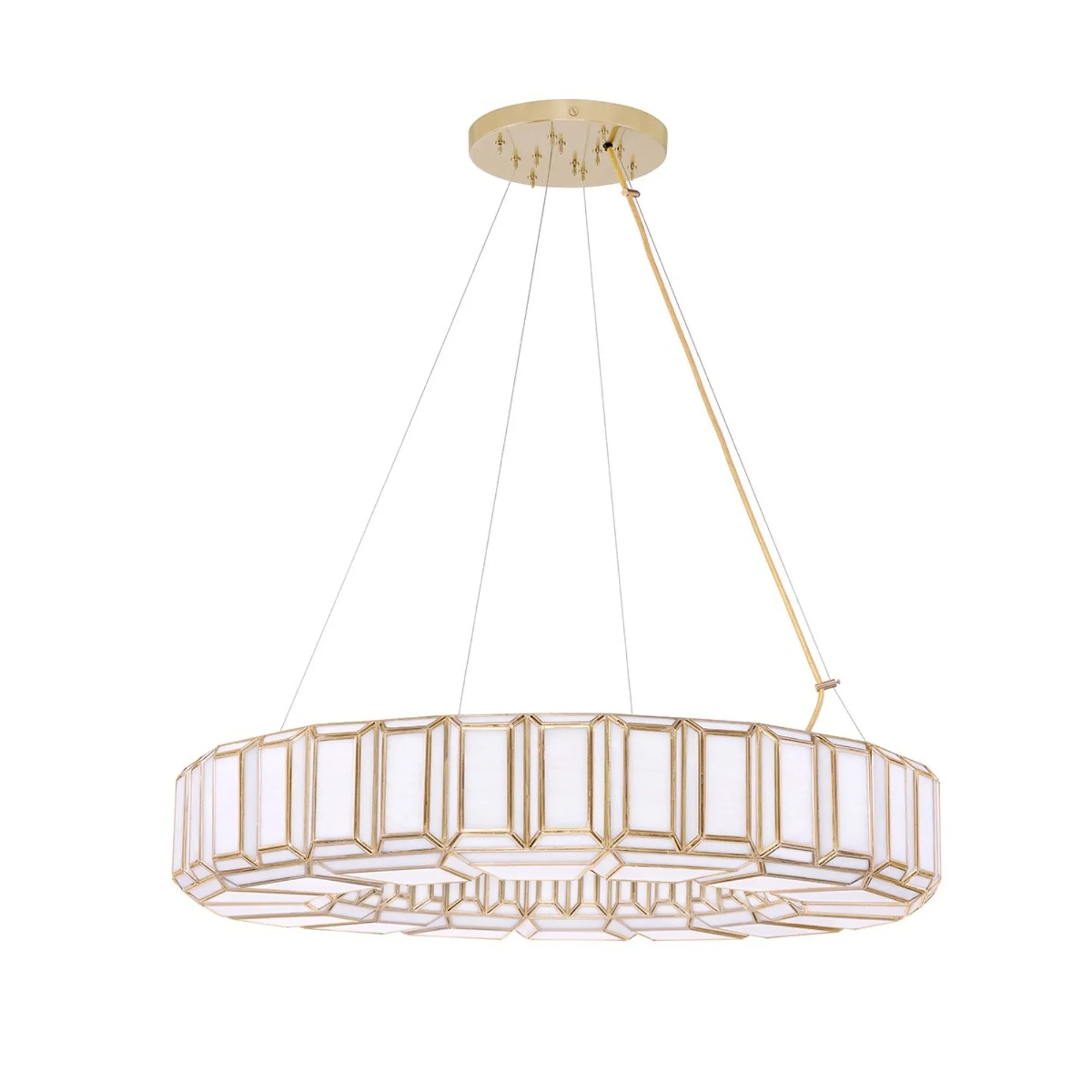 Belmont 12-Light 37" Chandelier, Antique Brass Finish - Bees Lighting