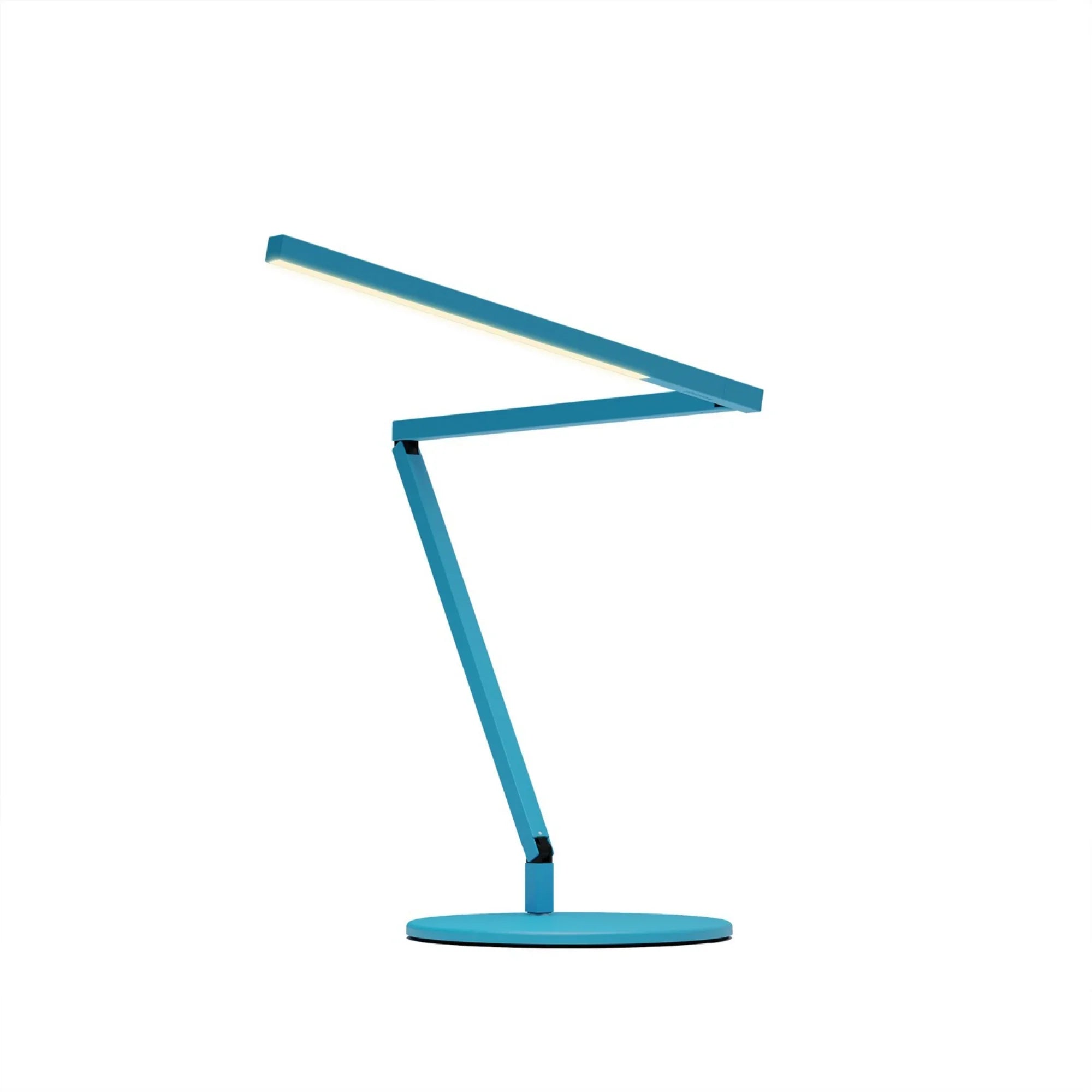 Z-Bar Mini Gen 4 Blue Modern Neutral LED Desk Lamp - Bees Lighting