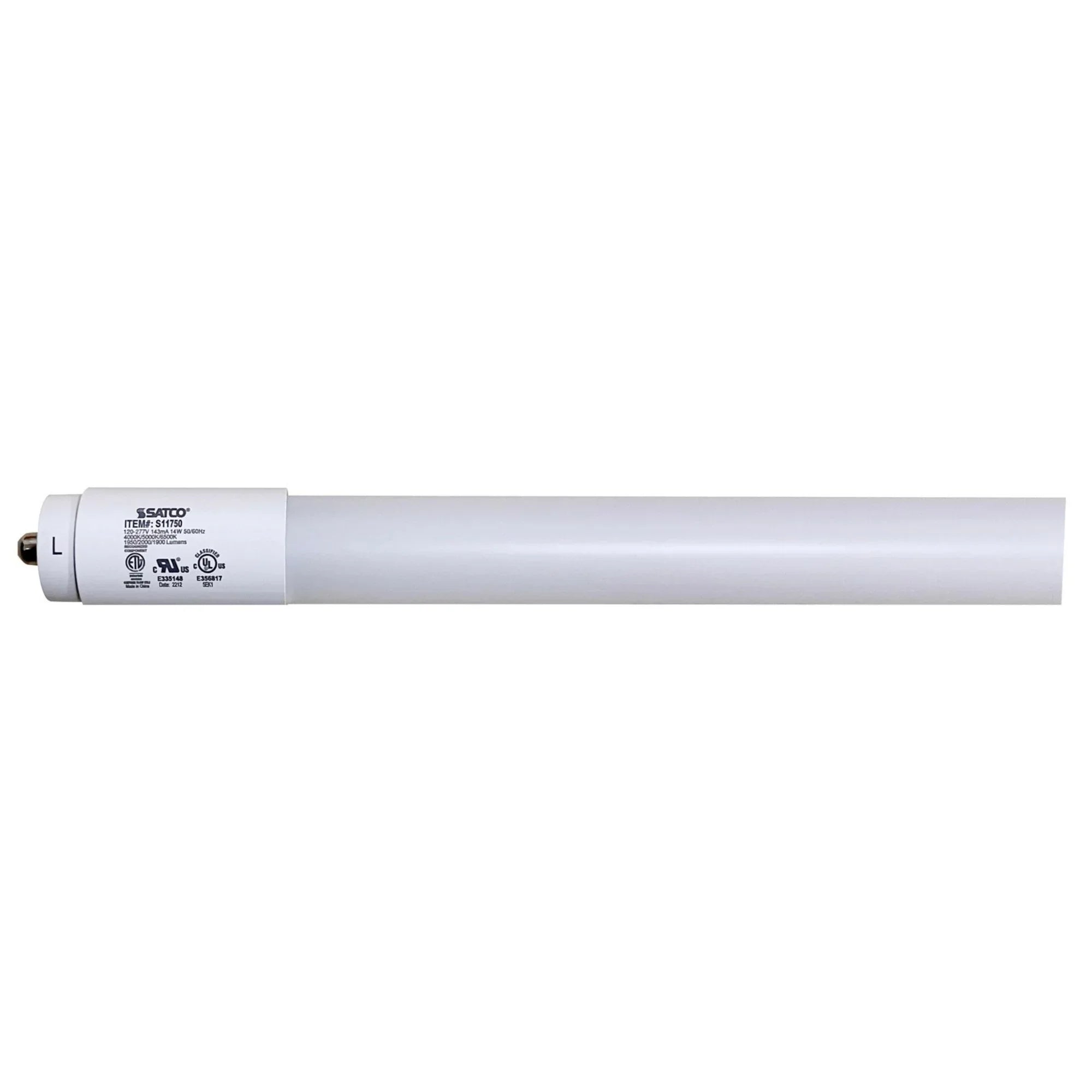 Satco Fa8 Base LED T8 Lamps - Type B, CCT Selectable - Bees Lighting