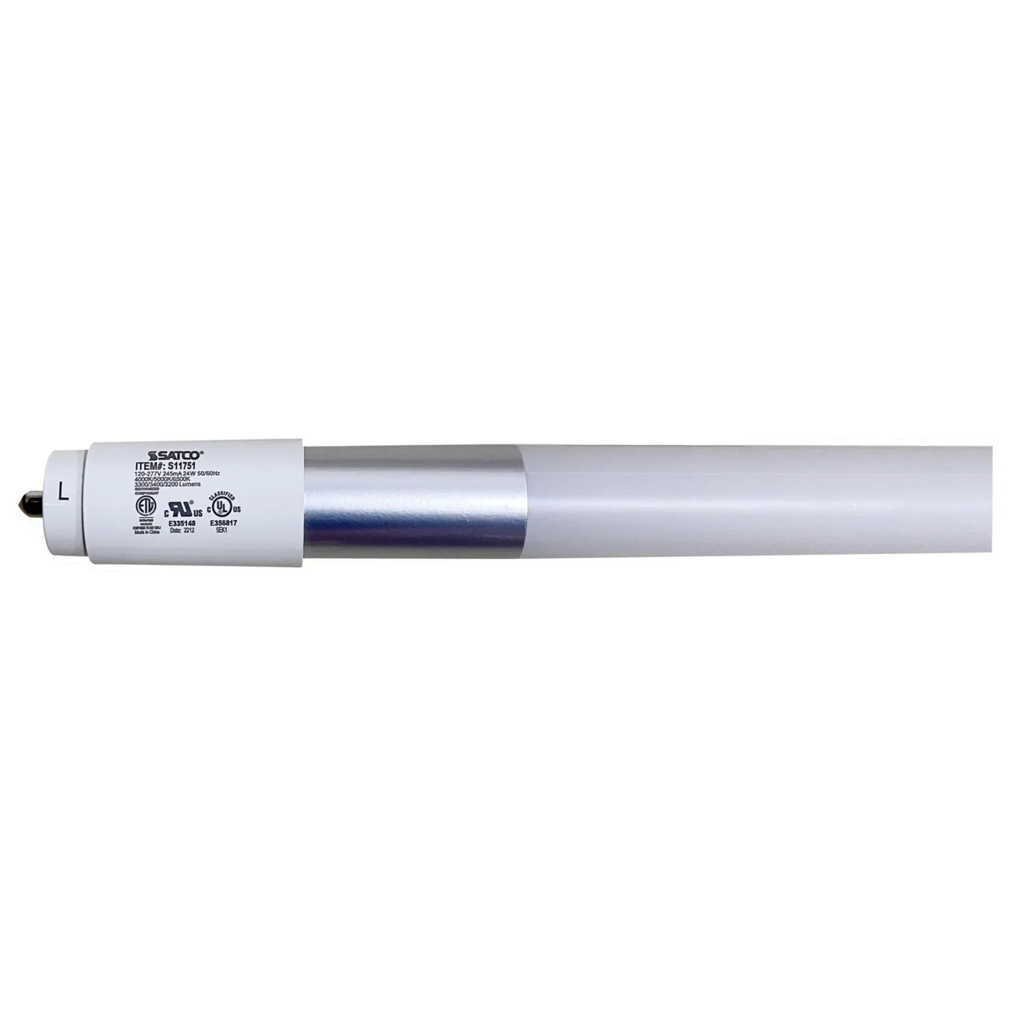 Satco Fa8 Base LED T8 Lamps - Type B, CCT Selectable - Bees Lighting