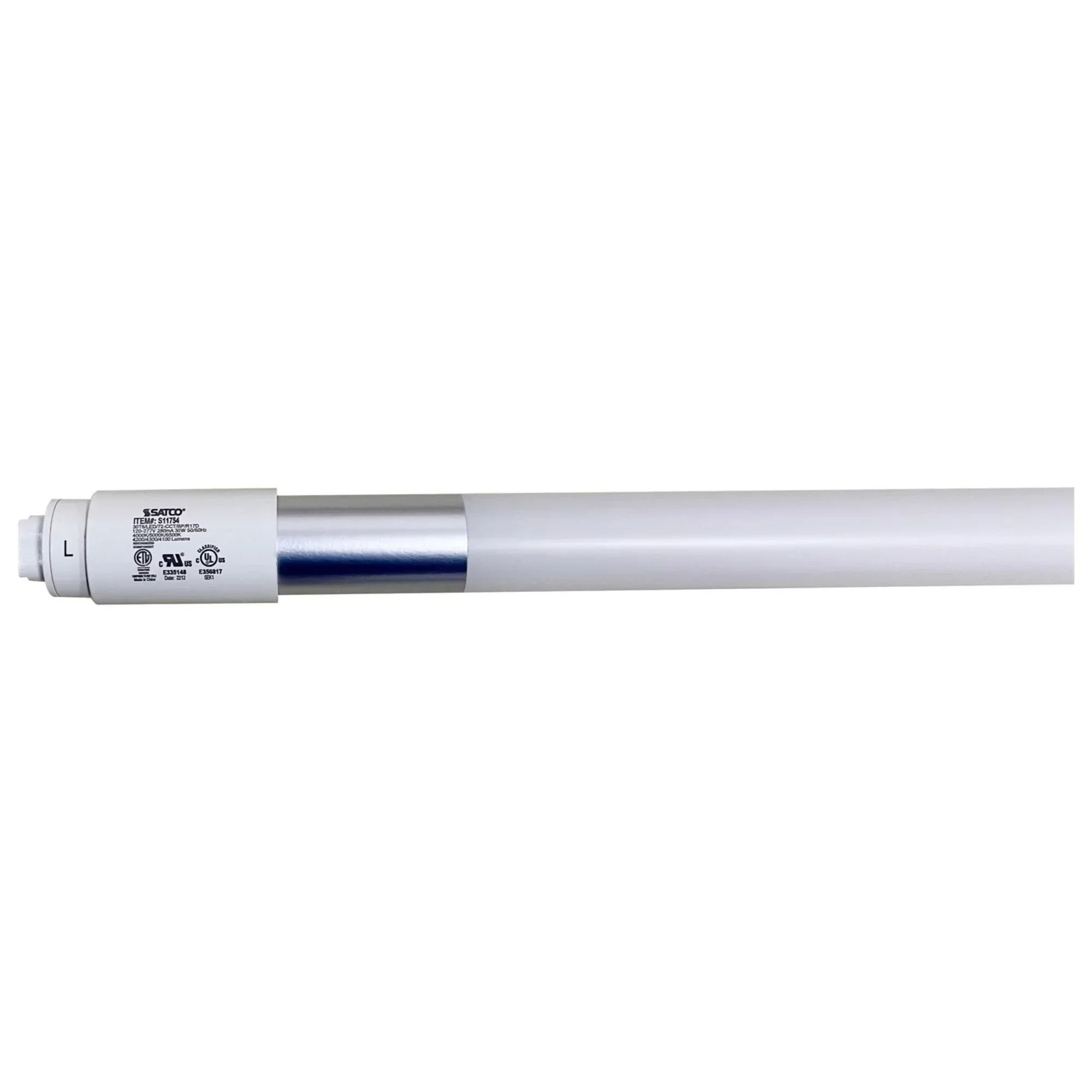 Satco R17D Base LED T8 Lamps - Type B, CCT Selectable - Bees Lighting