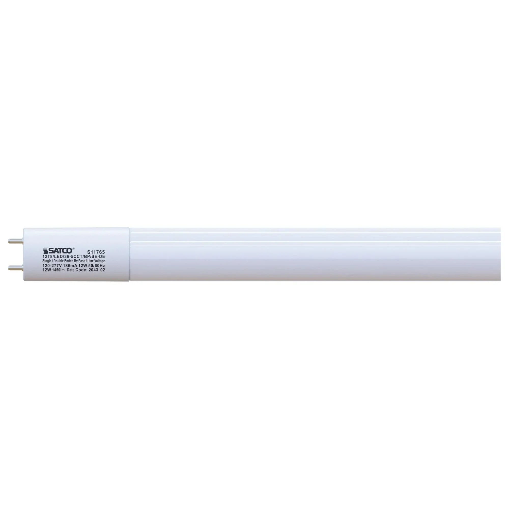 Satco LED T8 Linear Lamps - Type B, CCT Selectable - Bees Lighting