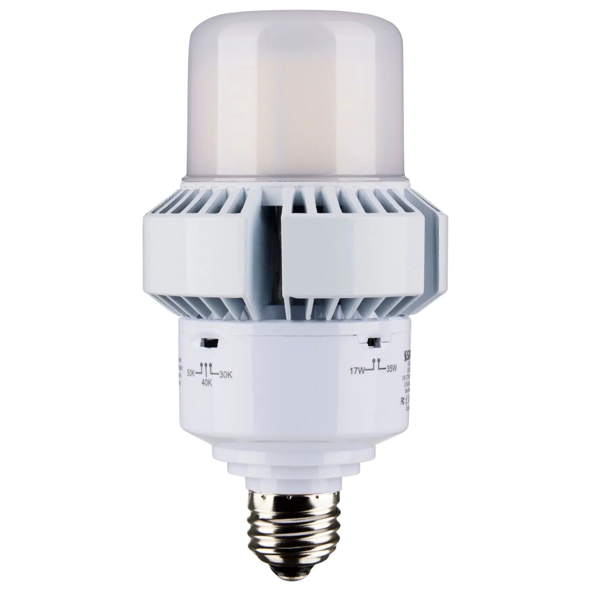 A-Plus 28 LED HID Retrofit Bulb, 17W|35W, 4550 Lumens, Selectable CCT, E26 Base, 120-277V - Bees Lighting