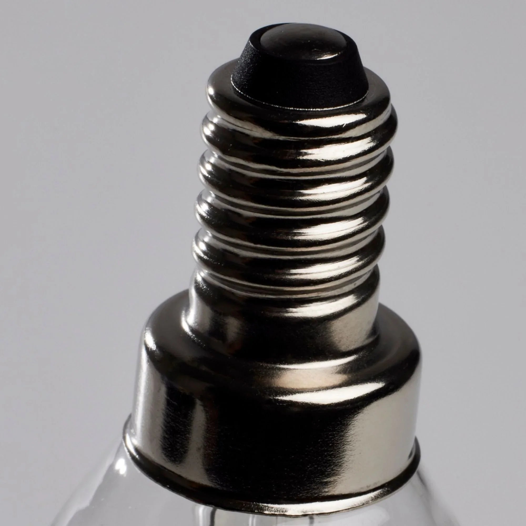 B11 Candle Filament LED Bulb, 3 Watts, 200 Lumens, 2700K, E12 Candelabra Base, Clear, Pack of 2 - Bees Lighting