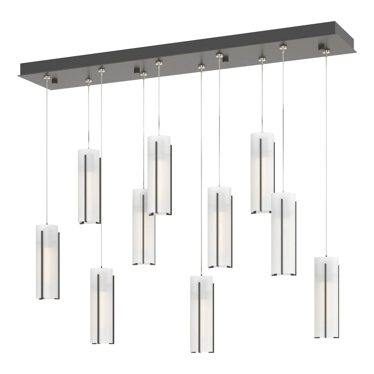 Exos 45 in. 10 Lights Linear Pendant Light with Standard Height