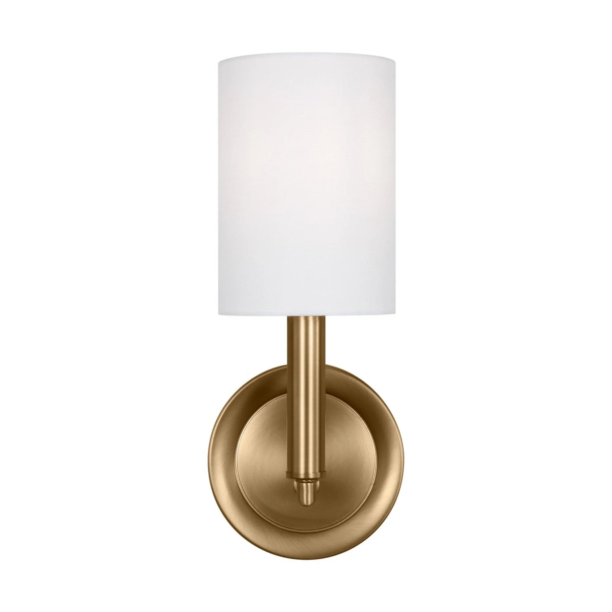 Egmont 12" Wall Sconce, Satin Brass Finish - Bees Lighting