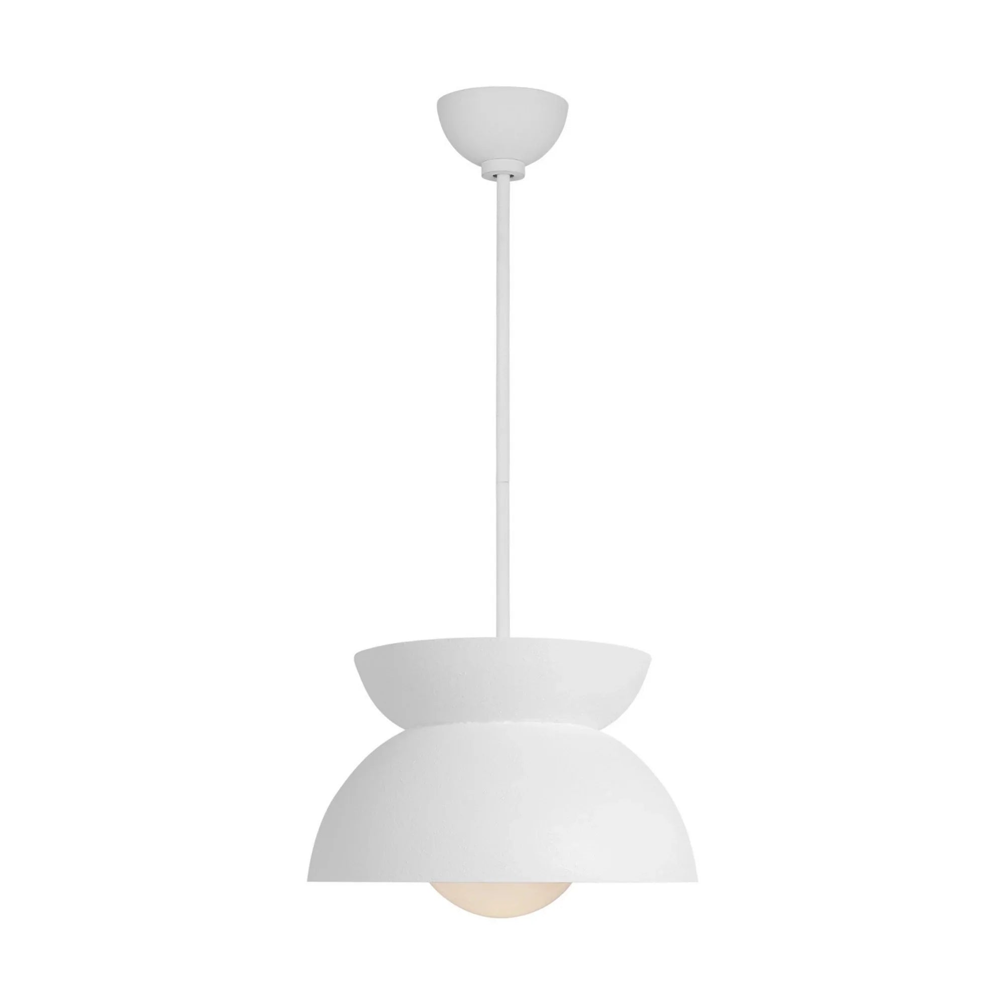 Beaunay 15" Medium Pendant, Cast Plaster Finish - Bees Lighting