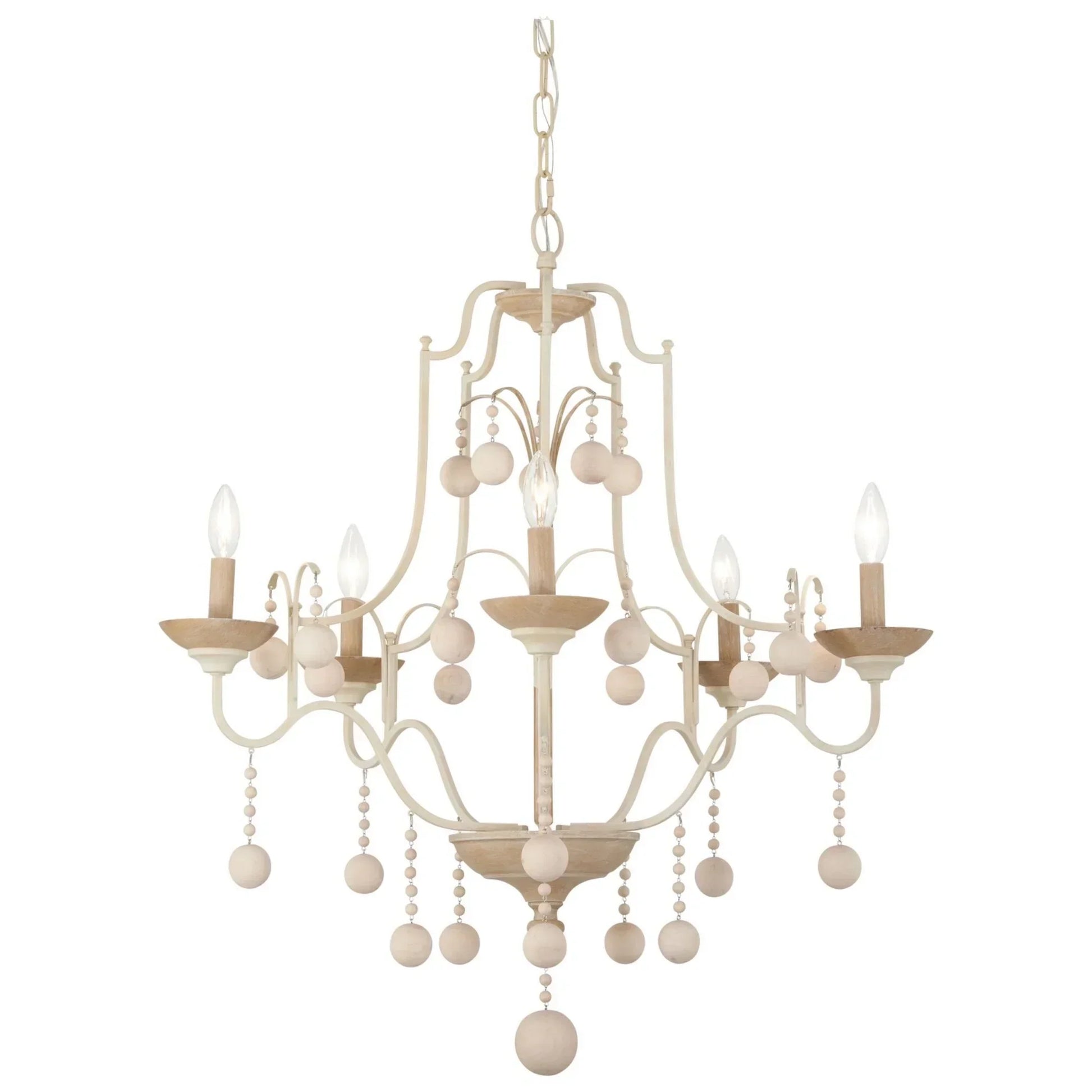 Colonial Charm Chandelier - Bees Lighting