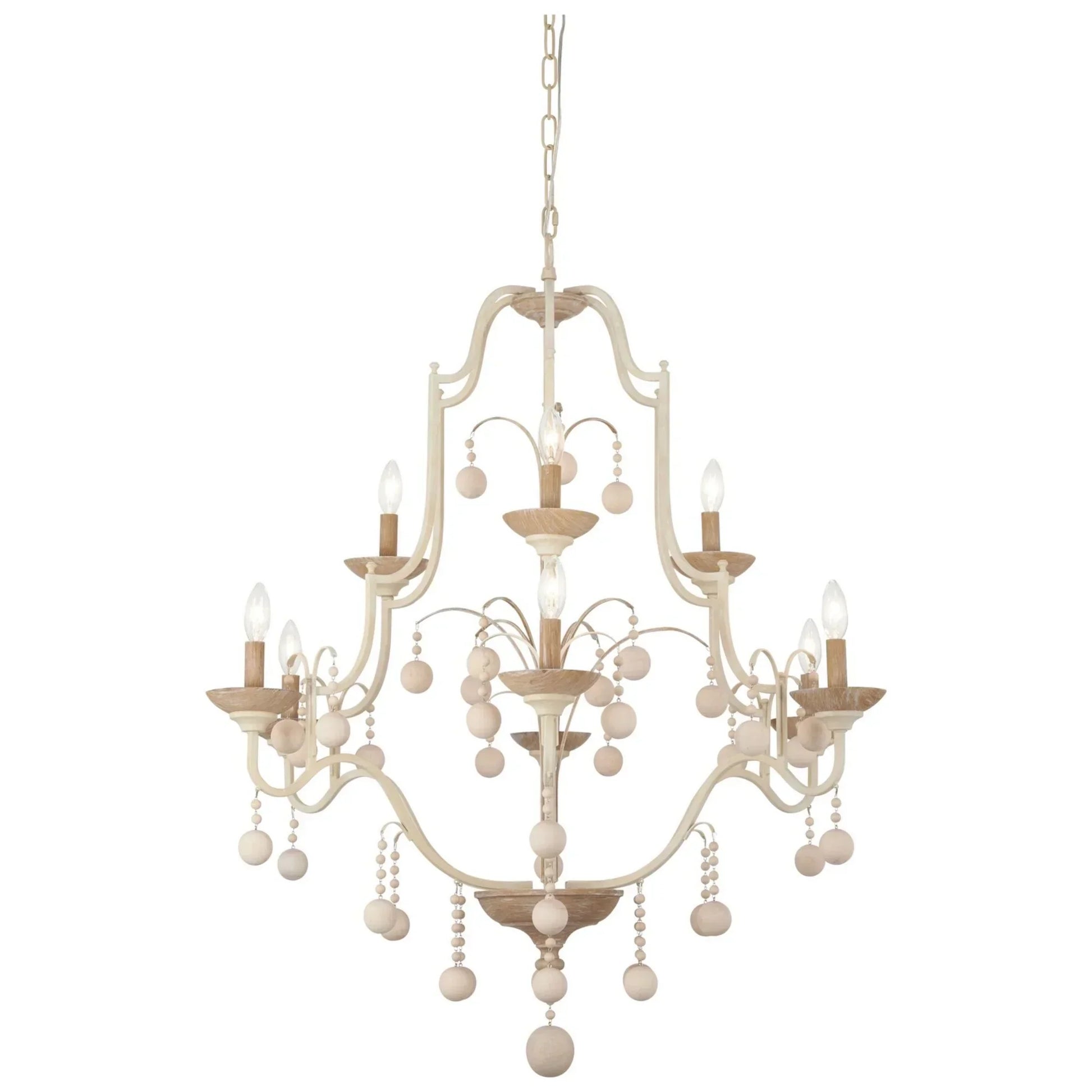 Colonial Charm Chandelier - Bees Lighting