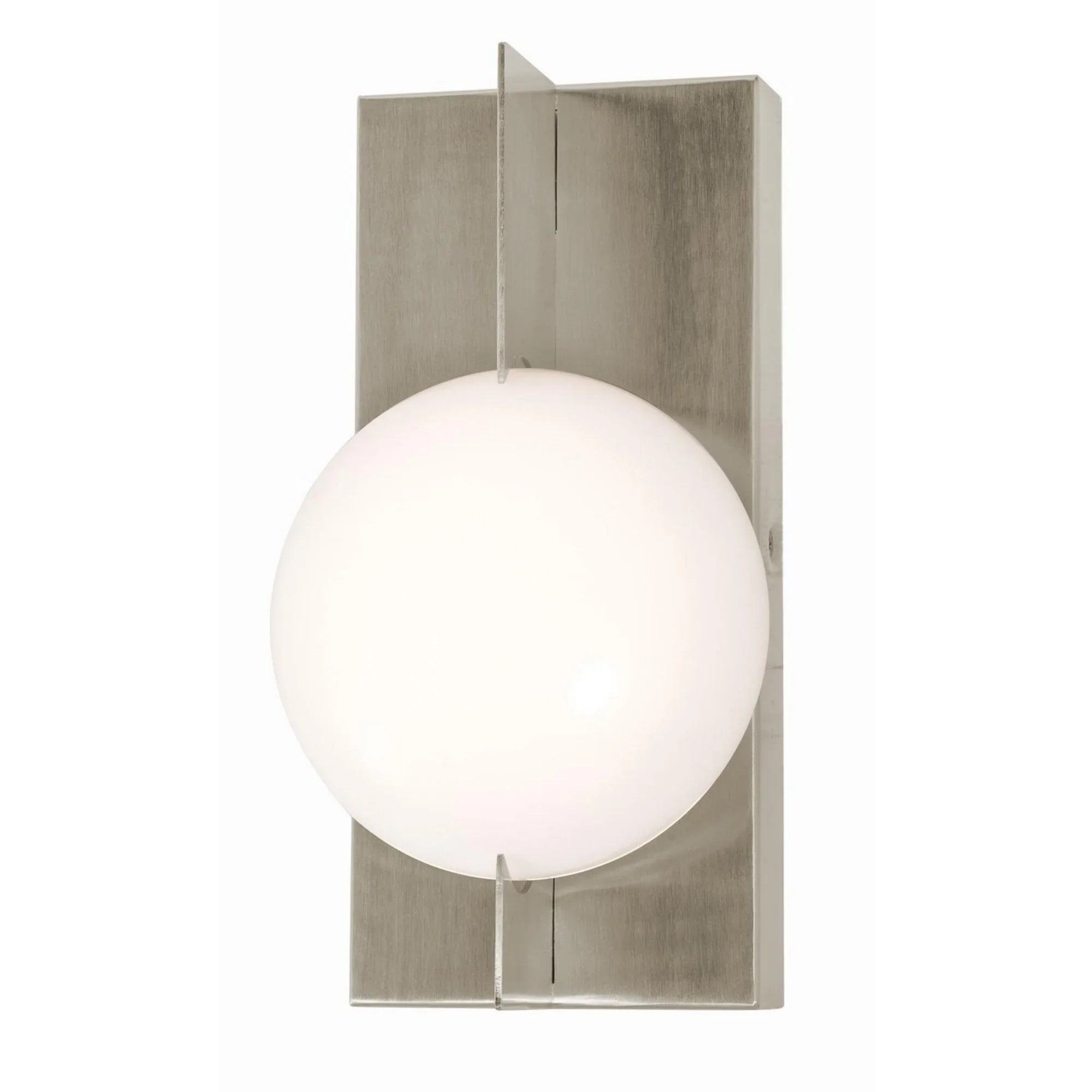 Gates 10" LED Wall Sconce, Satin Nickel Finish - Bees Lighting