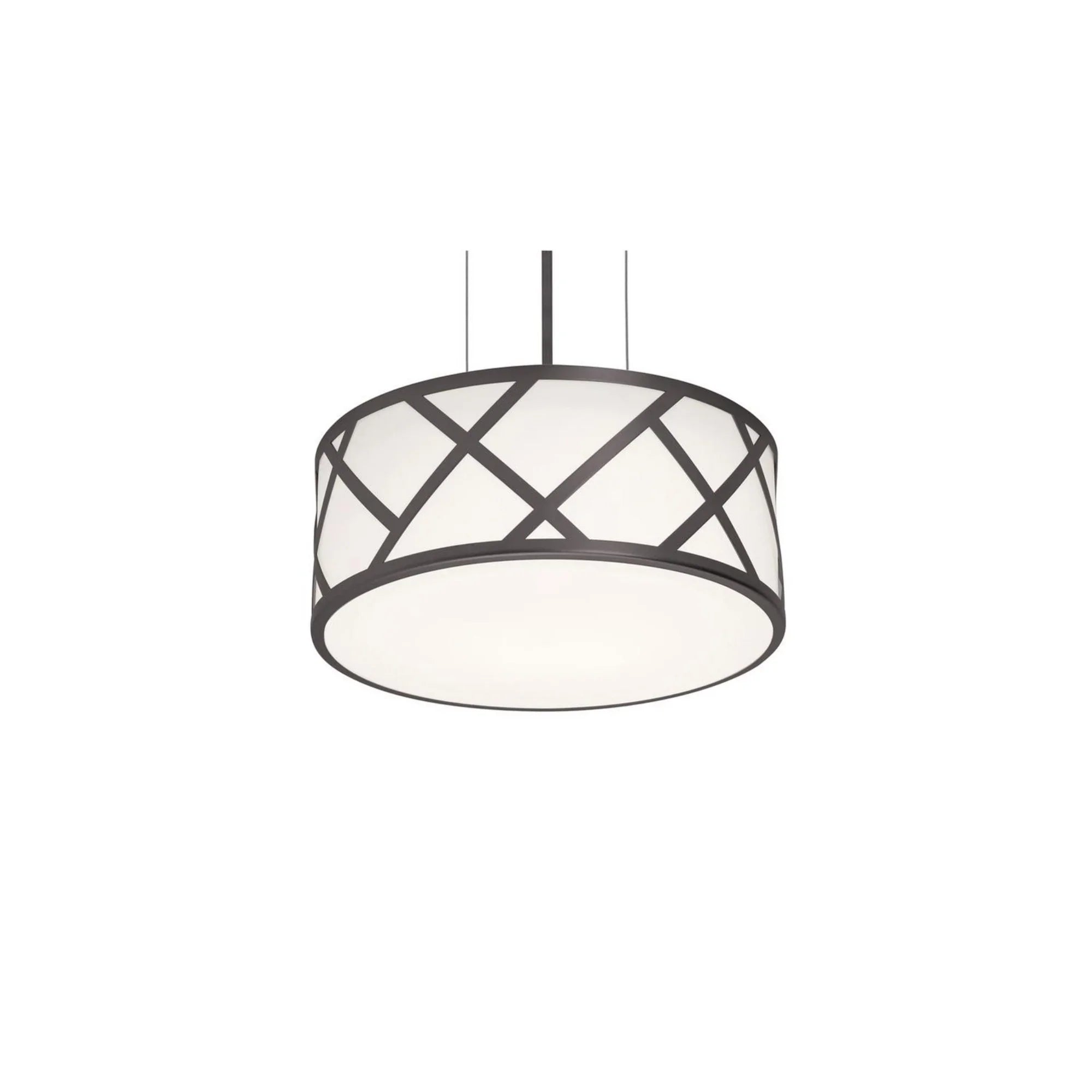 Haven 13" 2-Light Pendant, Black Finish - Bees Lighting