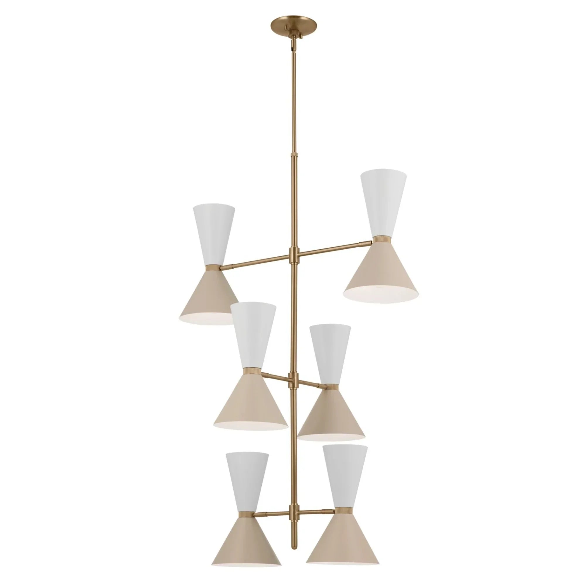 Phix 50" Multi-Tier Chandelier - Bees Lighting
