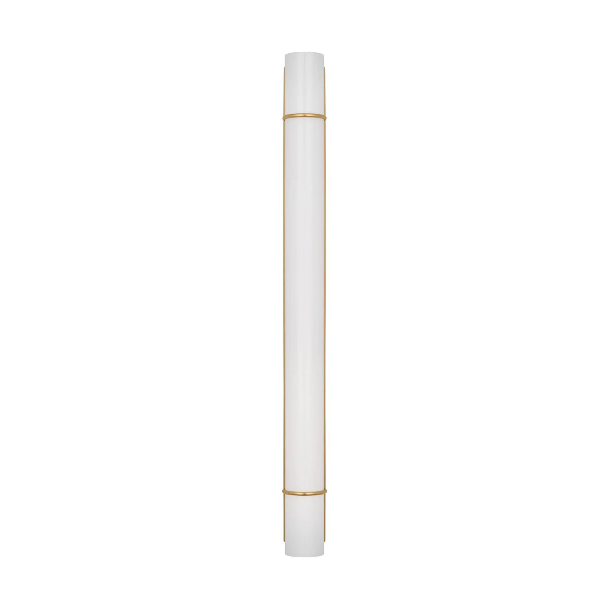 Amelie 30" LED Large Vanity Light, Burnished Brass Finish - Bees Lighting