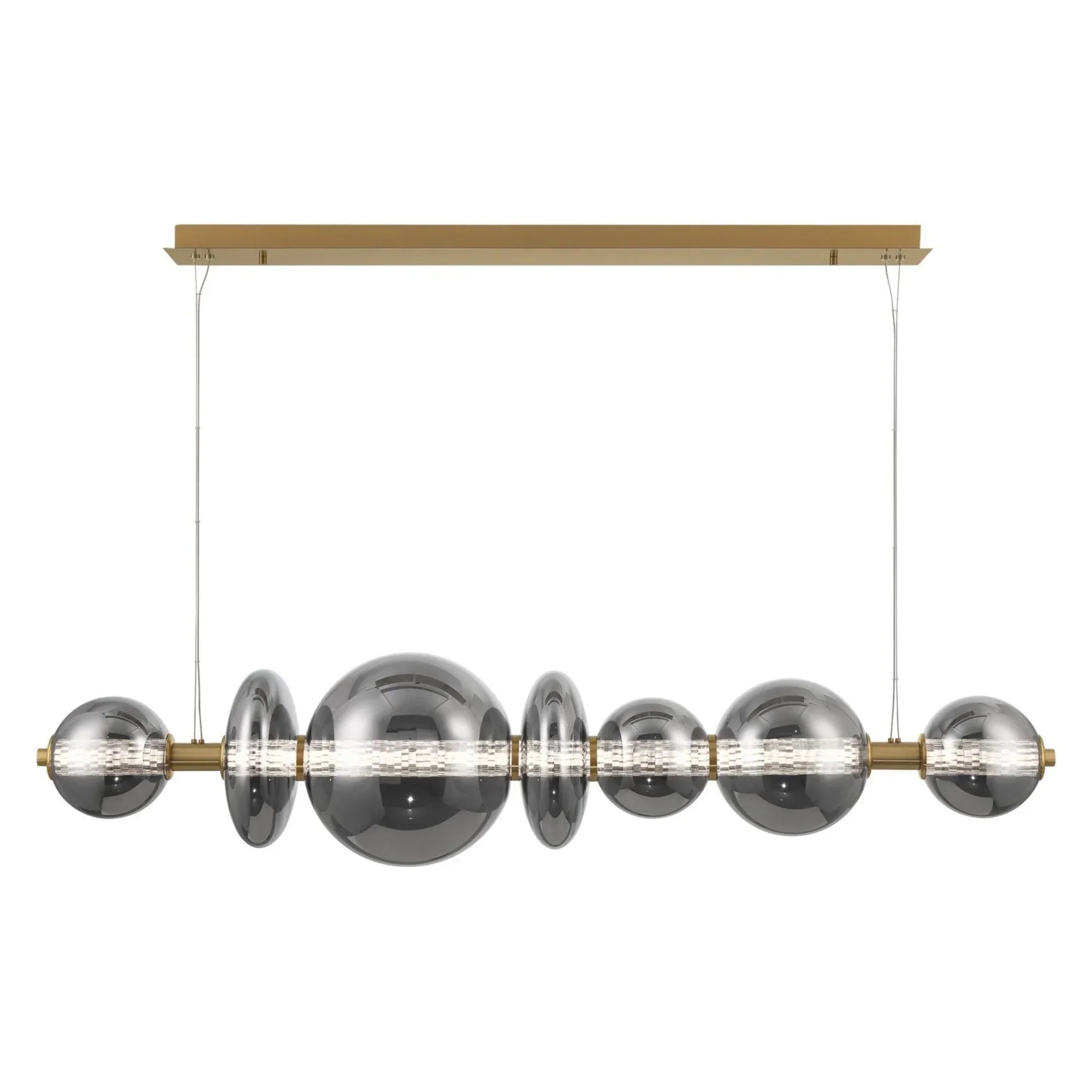 Atomo 56 in. LED Chandelier - Bees Lighting