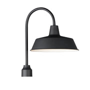 Pier M 20" Post Lantern, Black Finish - Bees Lighting