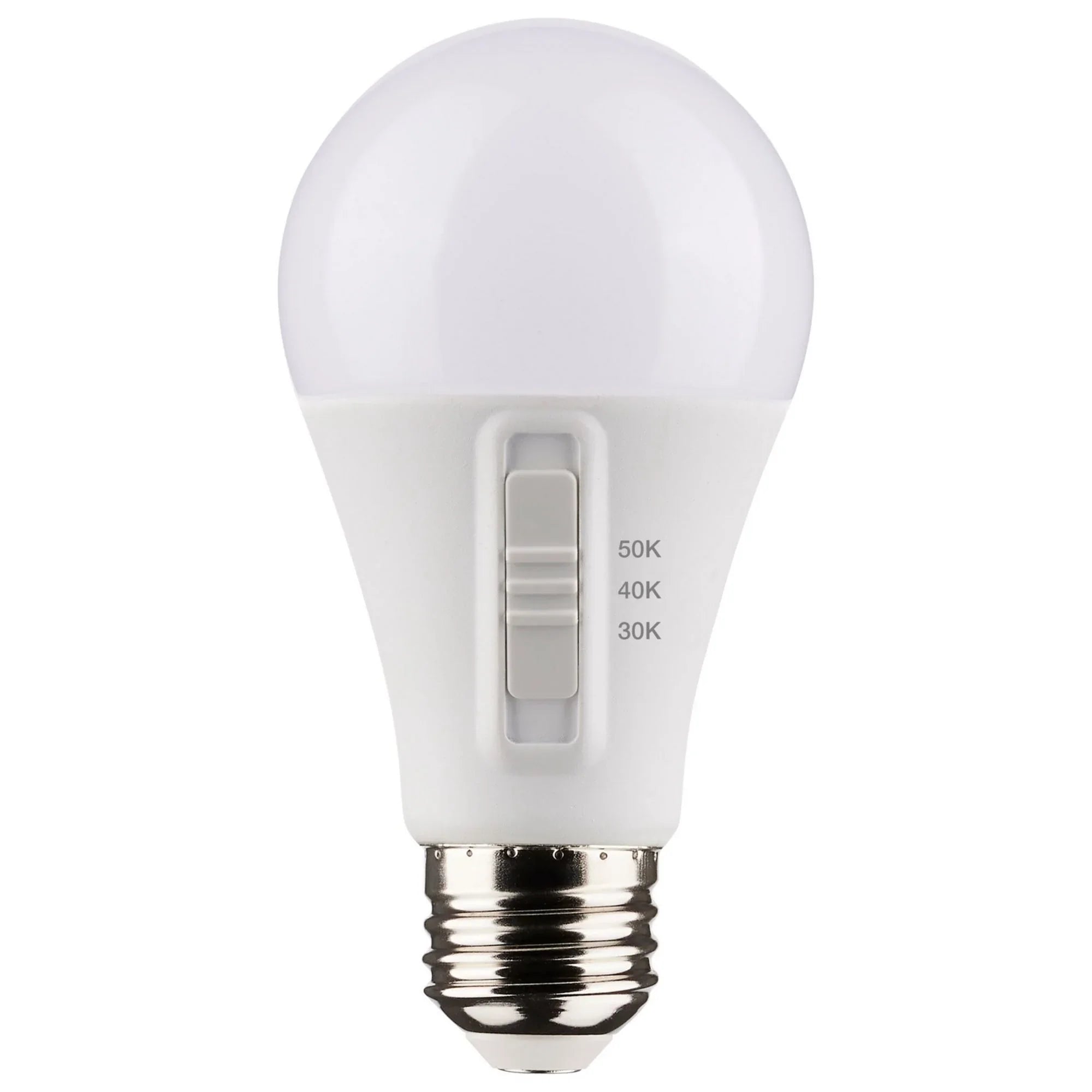 A19 LED Bulb, 14 Watts, 1500 Lumens, Selectable 30K|40K|50K, 100W Equal, E26 Medium Base - Bees Lighting
