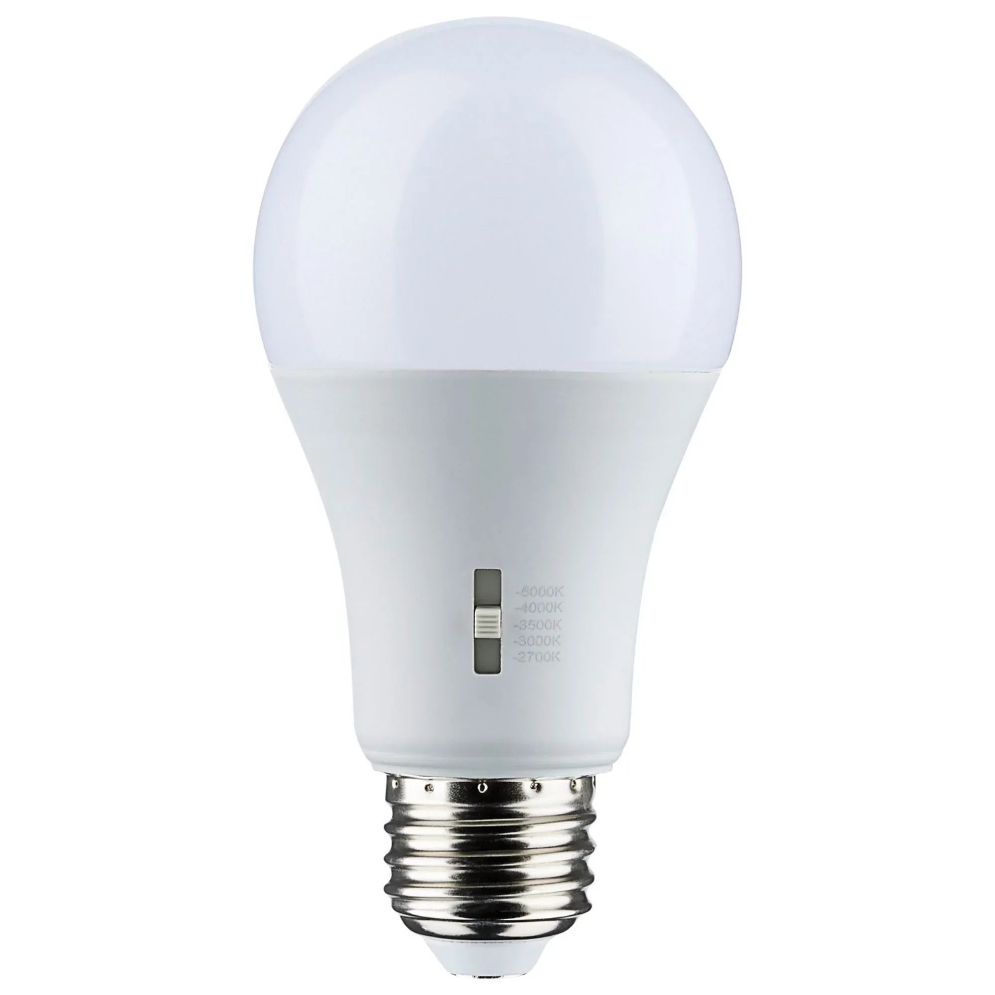 Satco|Nuvo A19 LED Bulb, Selectable CCT 2700K to 5000K - Bees Lighting
