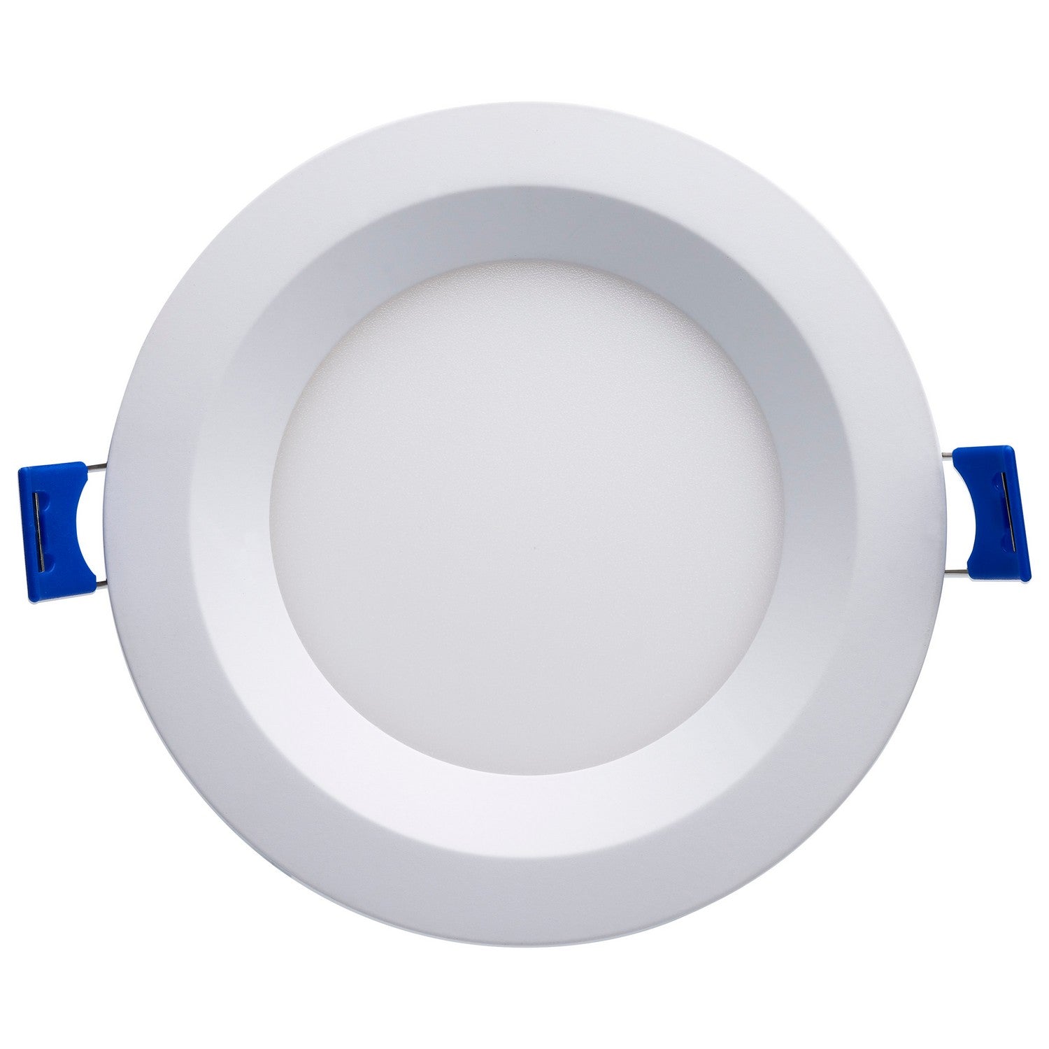 Slim Fit 4" Round Canless LED Recessed Light, 850 Lm, 5-CCT, White Baffle Trim