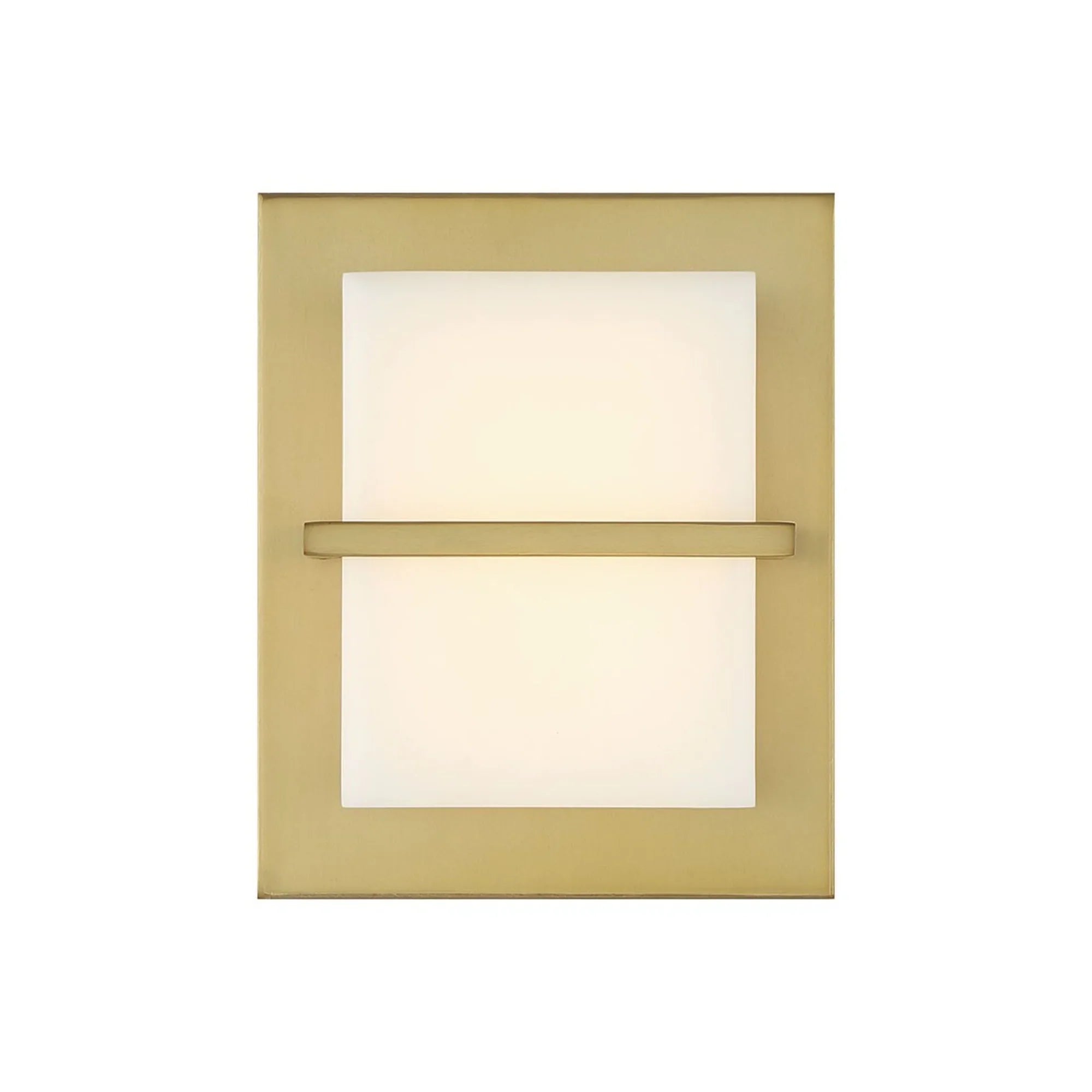 Tarnos 8" LED Wall Sconce, Soft Brass Finish - Bees Lighting