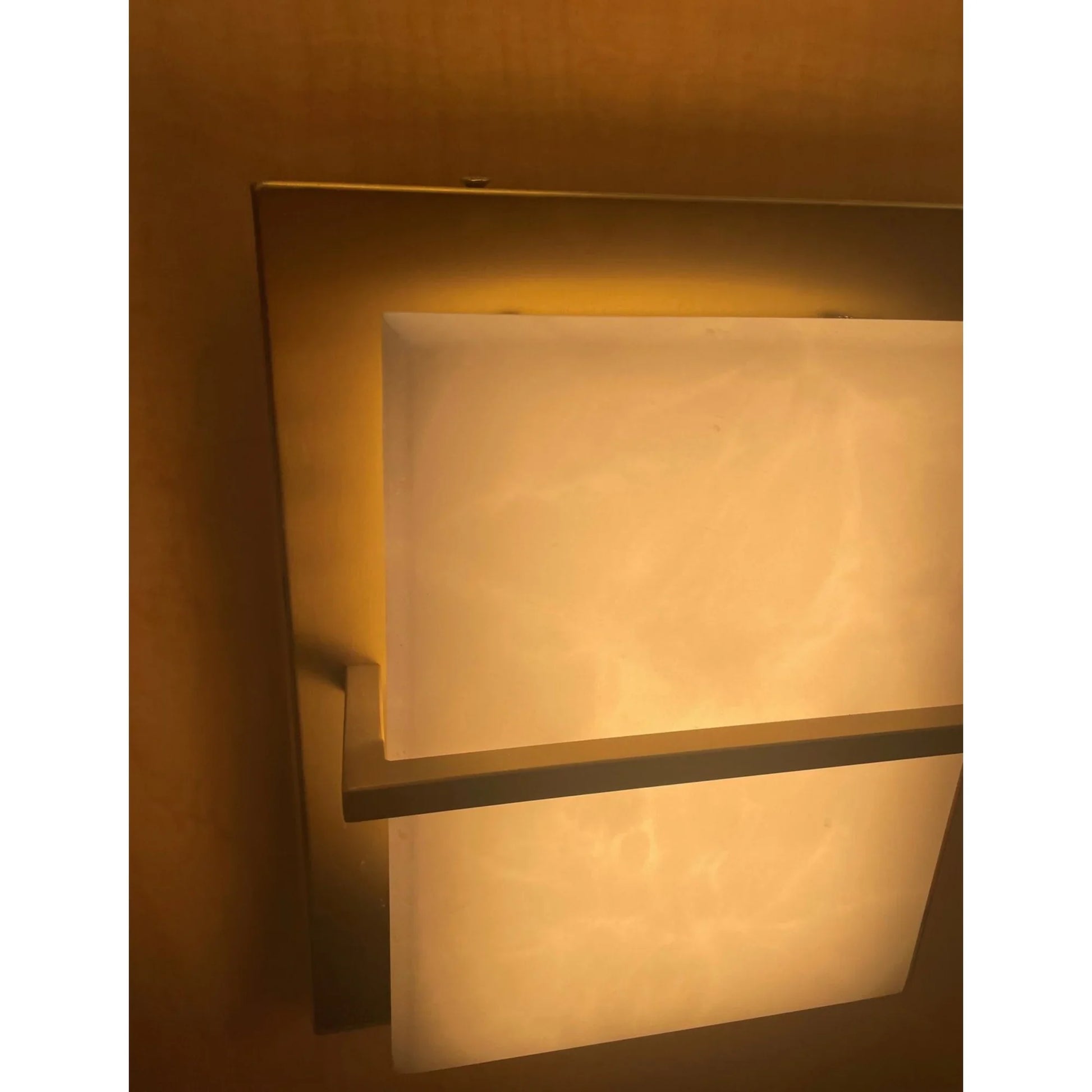 Tarnos 8" LED Wall Sconce, Soft Brass Finish - Bees Lighting