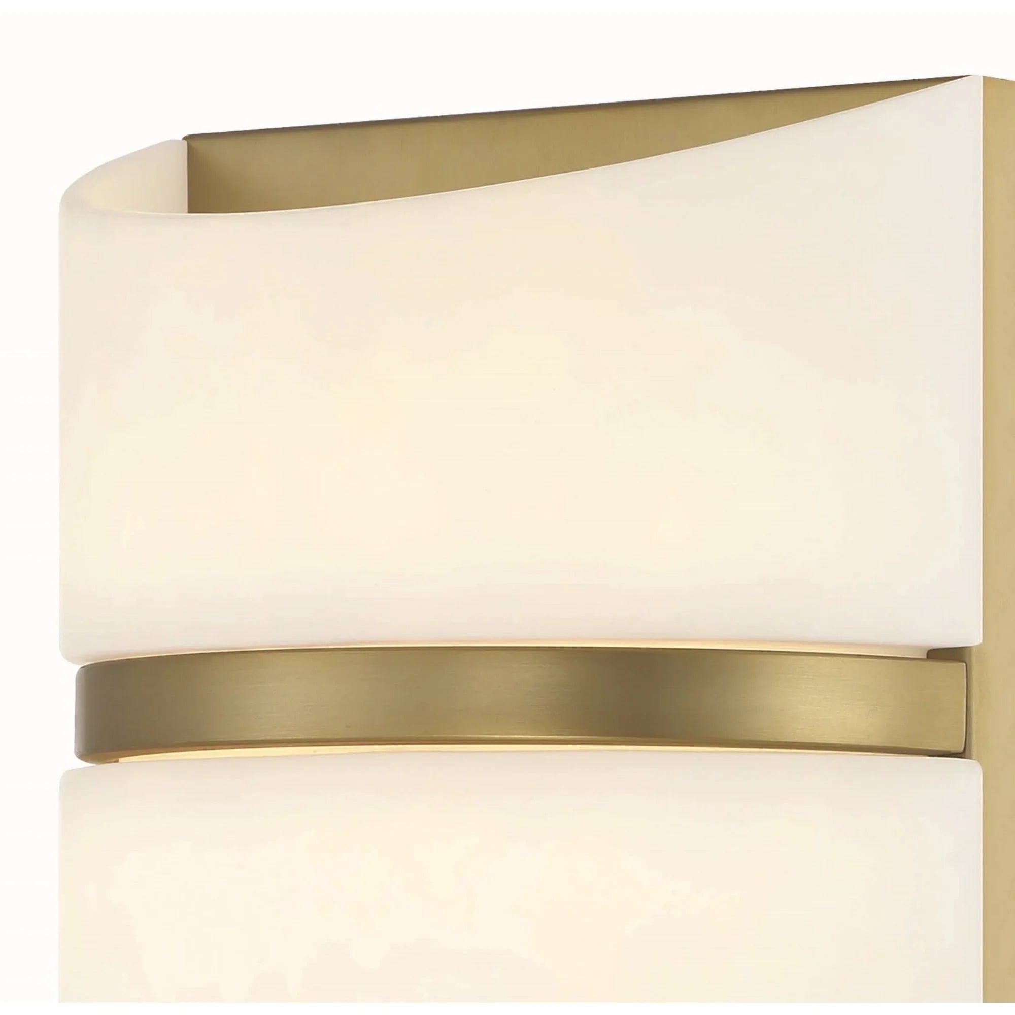 Velaux 18" LED Wall Sconce, Soft Brass Finish - Bees Lighting