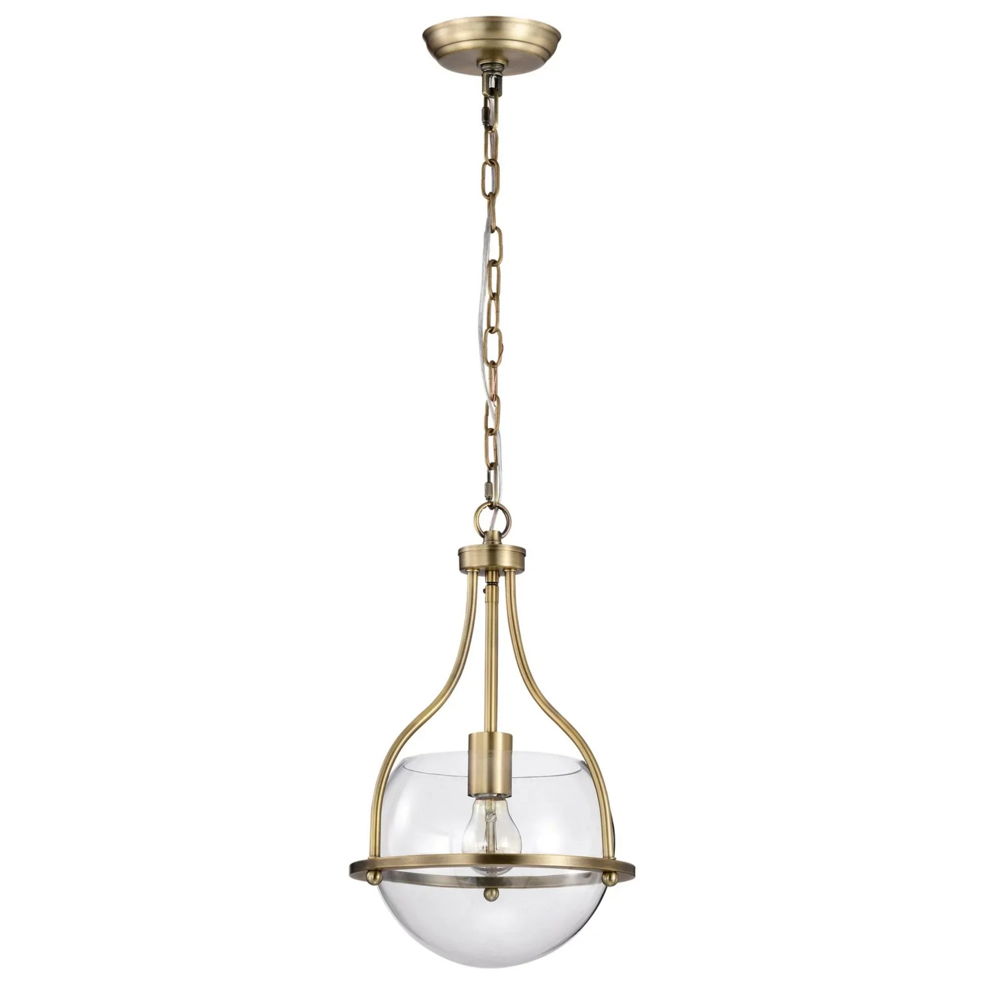 Amado Pendant Light, Clear Glass - Bees Lighting