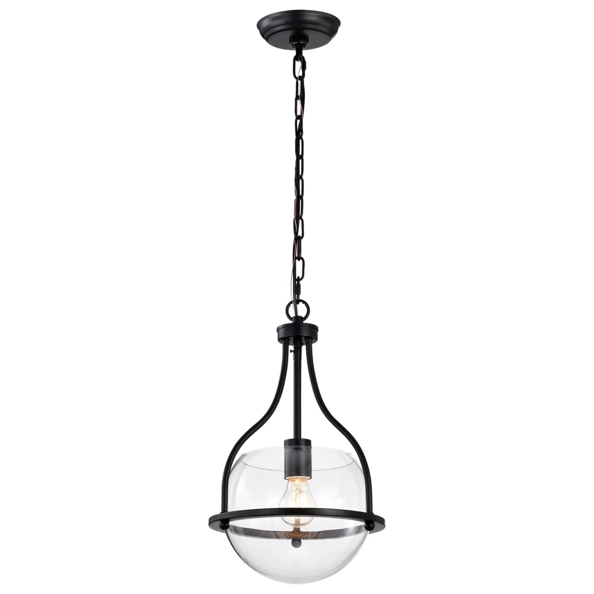 Amado 10" Pendant, Matte Black Finish - Bees Lighting