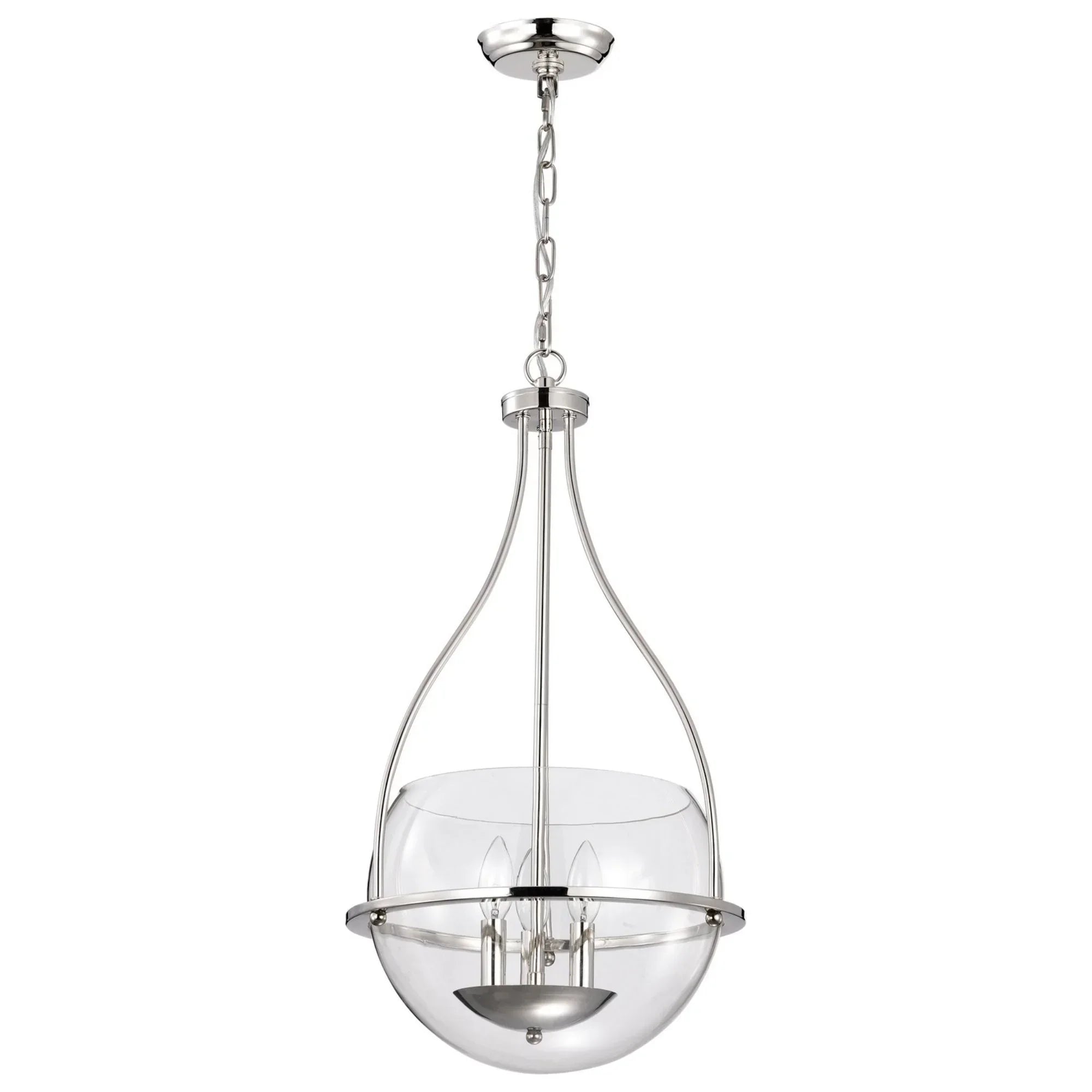 Amado Pendant Light, Clear Glass - Bees Lighting