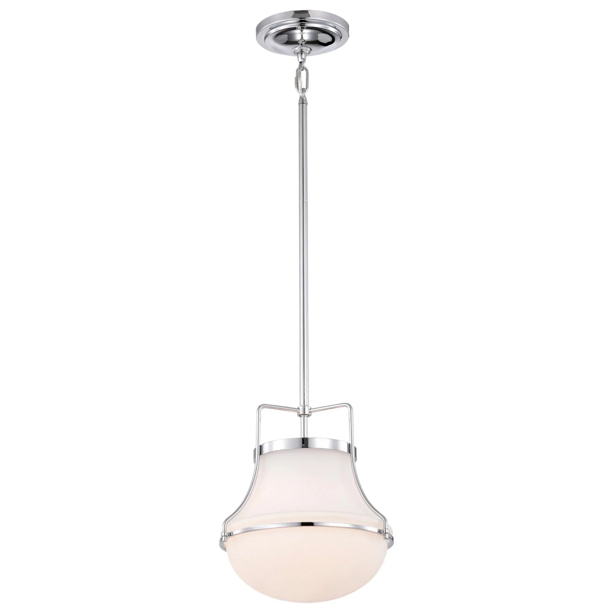 Valdora 10" Pendant, Polished Nickel Finish - Bees Lighting