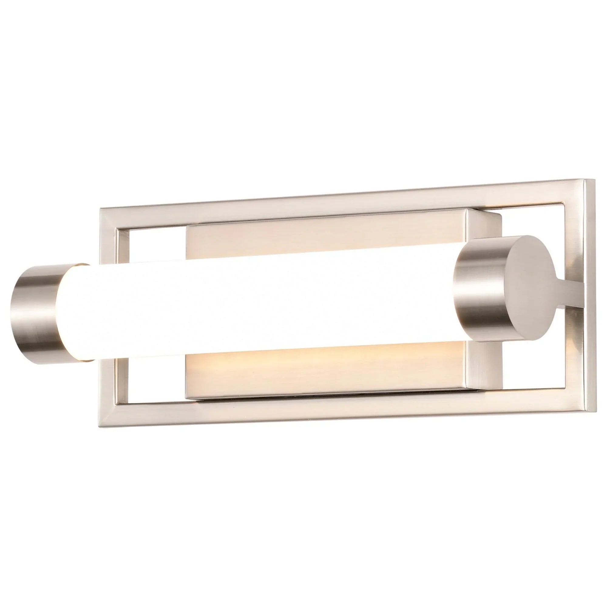 Canal 12" LED Bath Bar, Brushed Nickel Finish - Bees Lighting