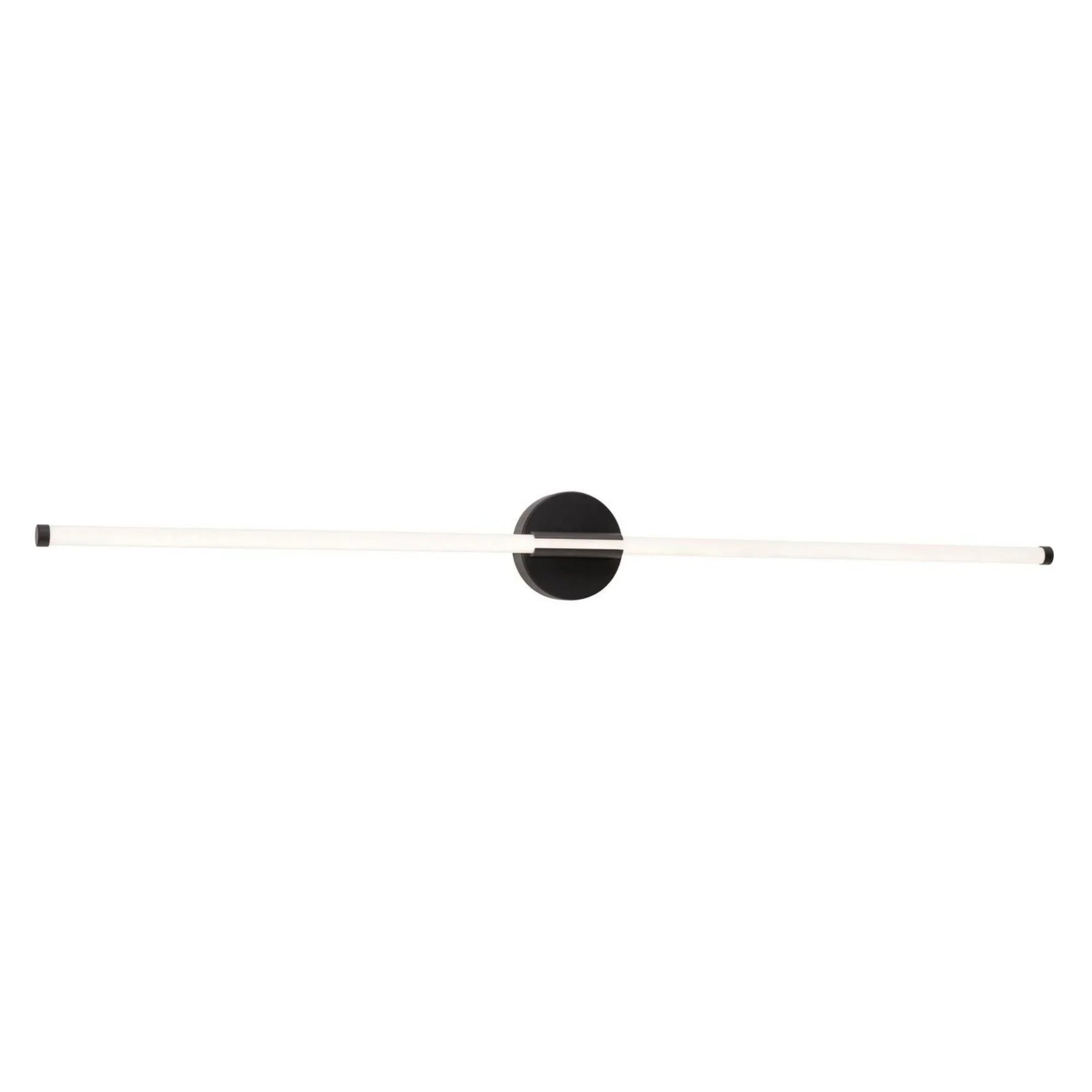 Rusnak 48" LED Vanity, Black Finish - Bees Lighting