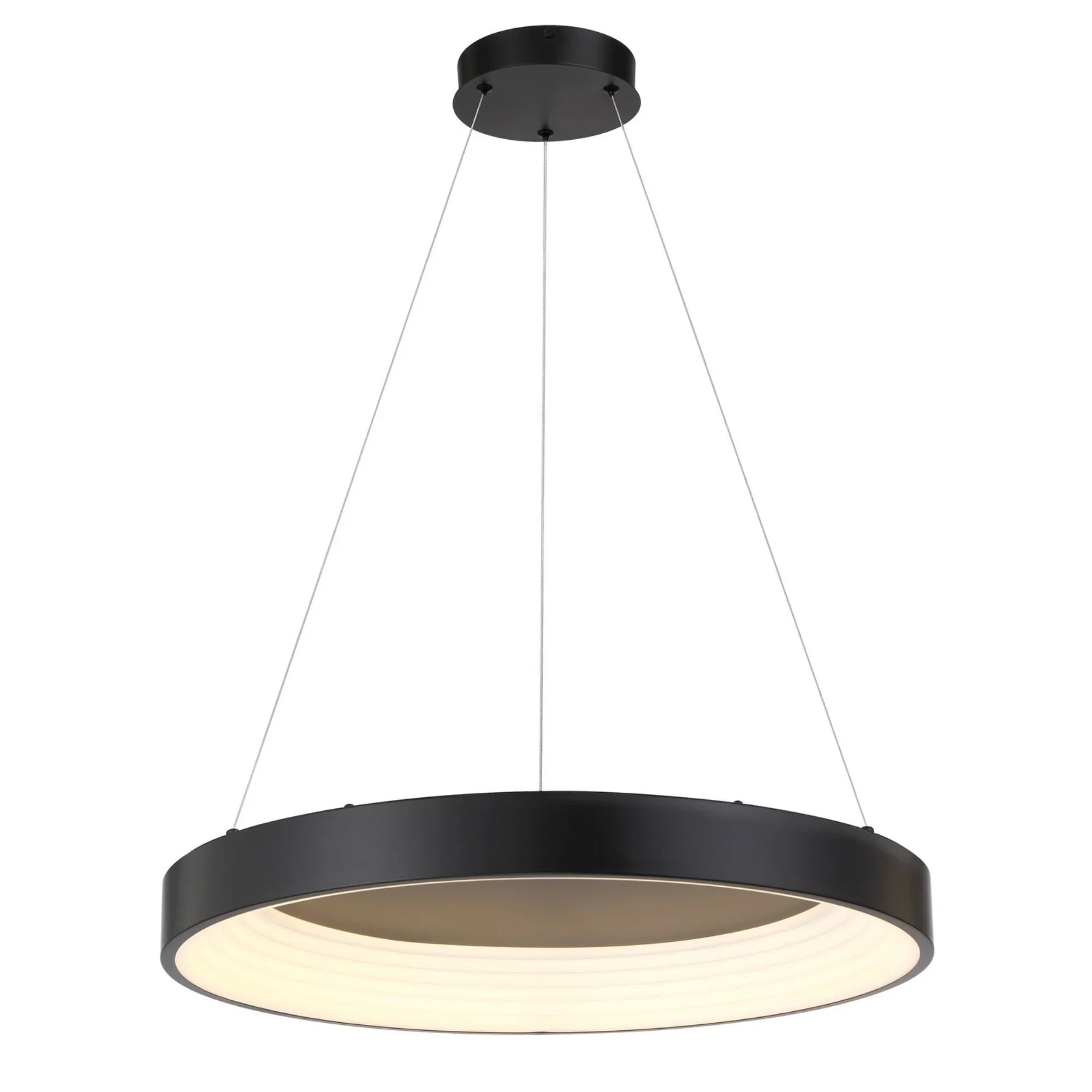 Conc 24" LED Pendant, Coal Finish - Bees Lighting