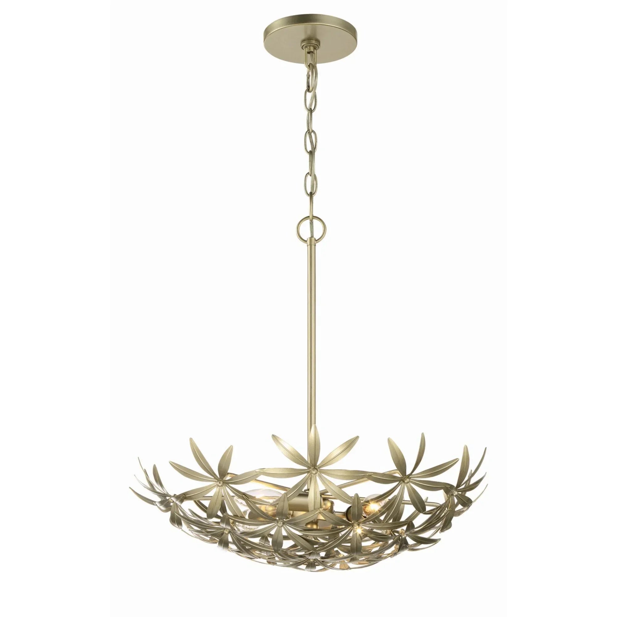 Flower Child Pendant Light Gold Finish - Bees Lighting