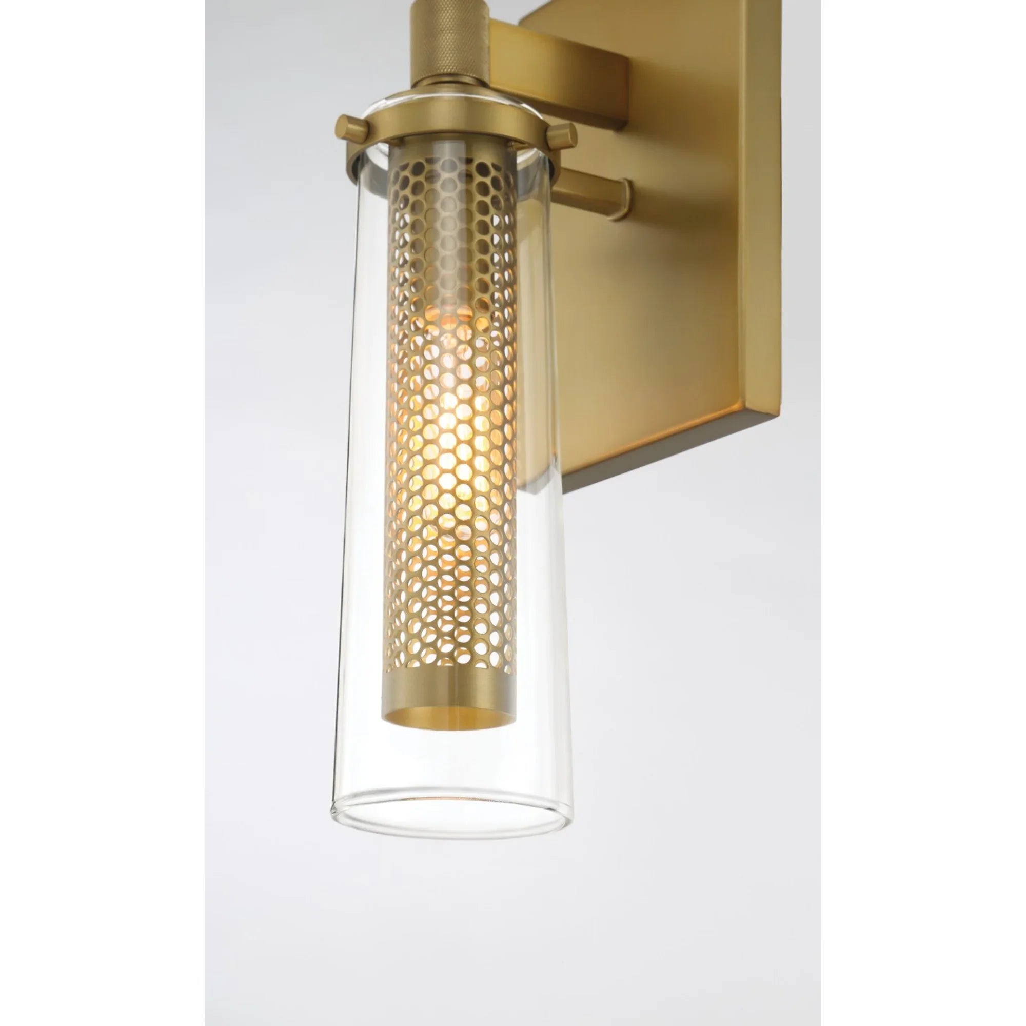 Emmerham 12" Wall Sconce, Soft Brass Finish - Bees Lighting