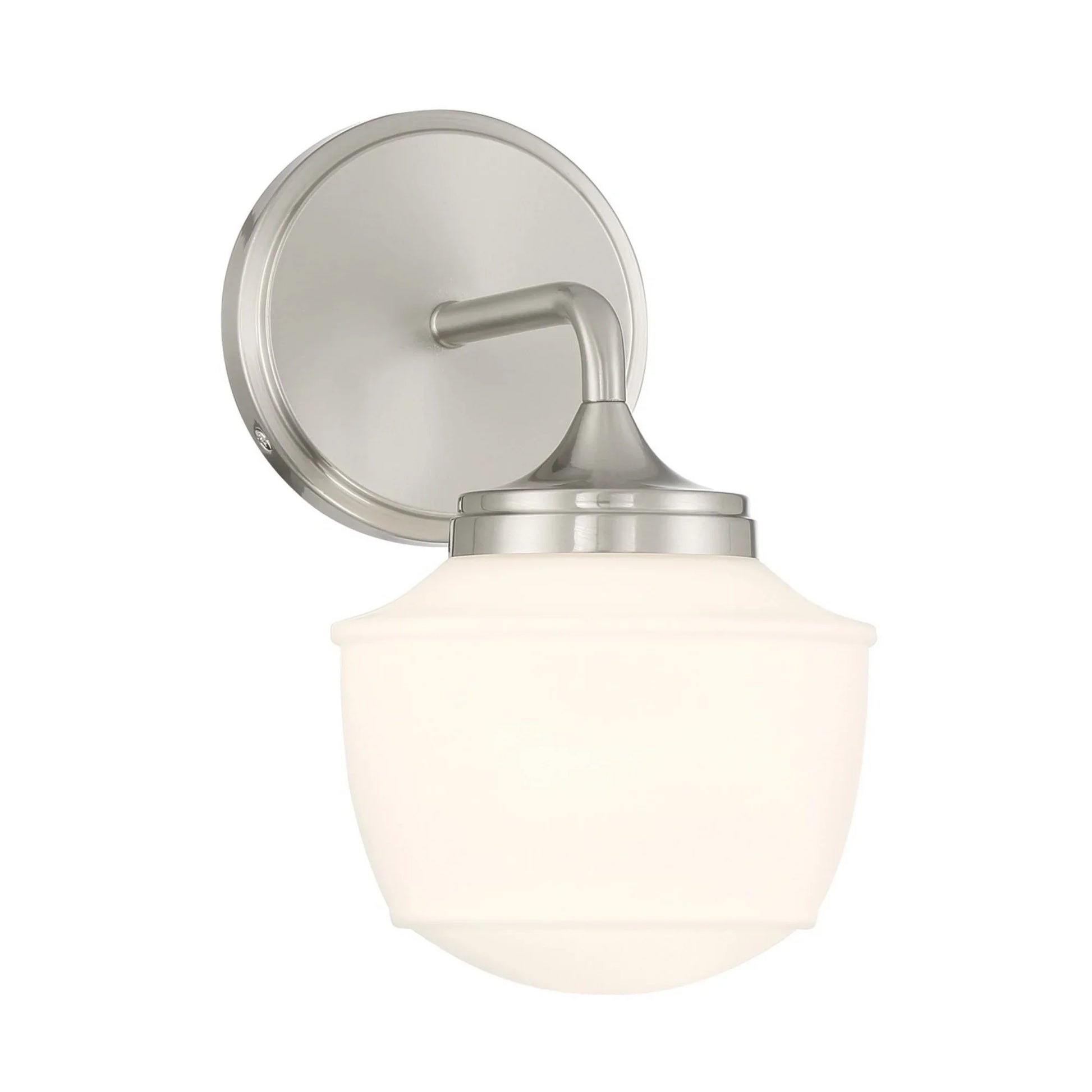Cornwell 10" Bathroom Vanity Light, Brushed Nickel Finish - Bees Lighting