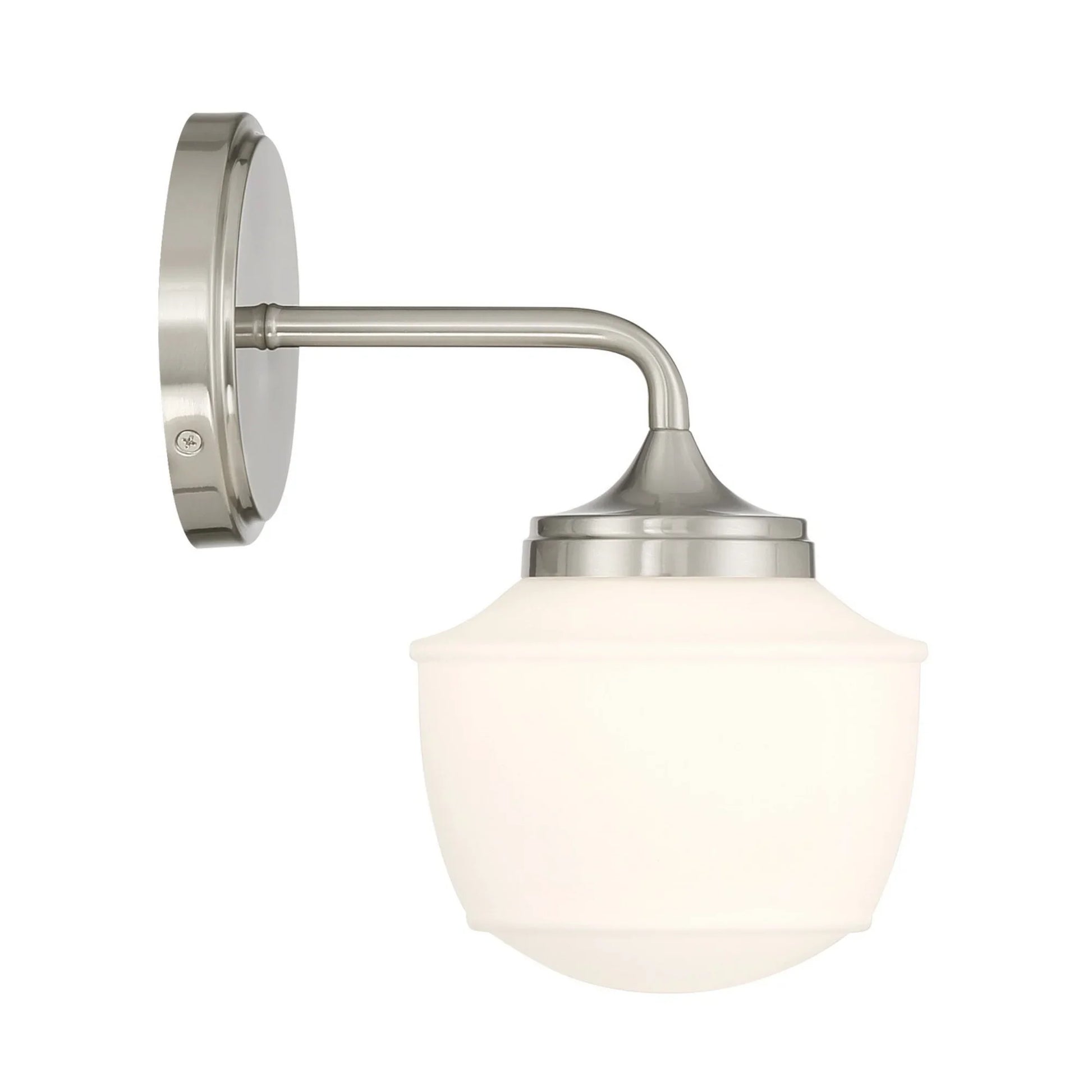 Cornwell 10" Bathroom Vanity Light, Brushed Nickel Finish - Bees Lighting
