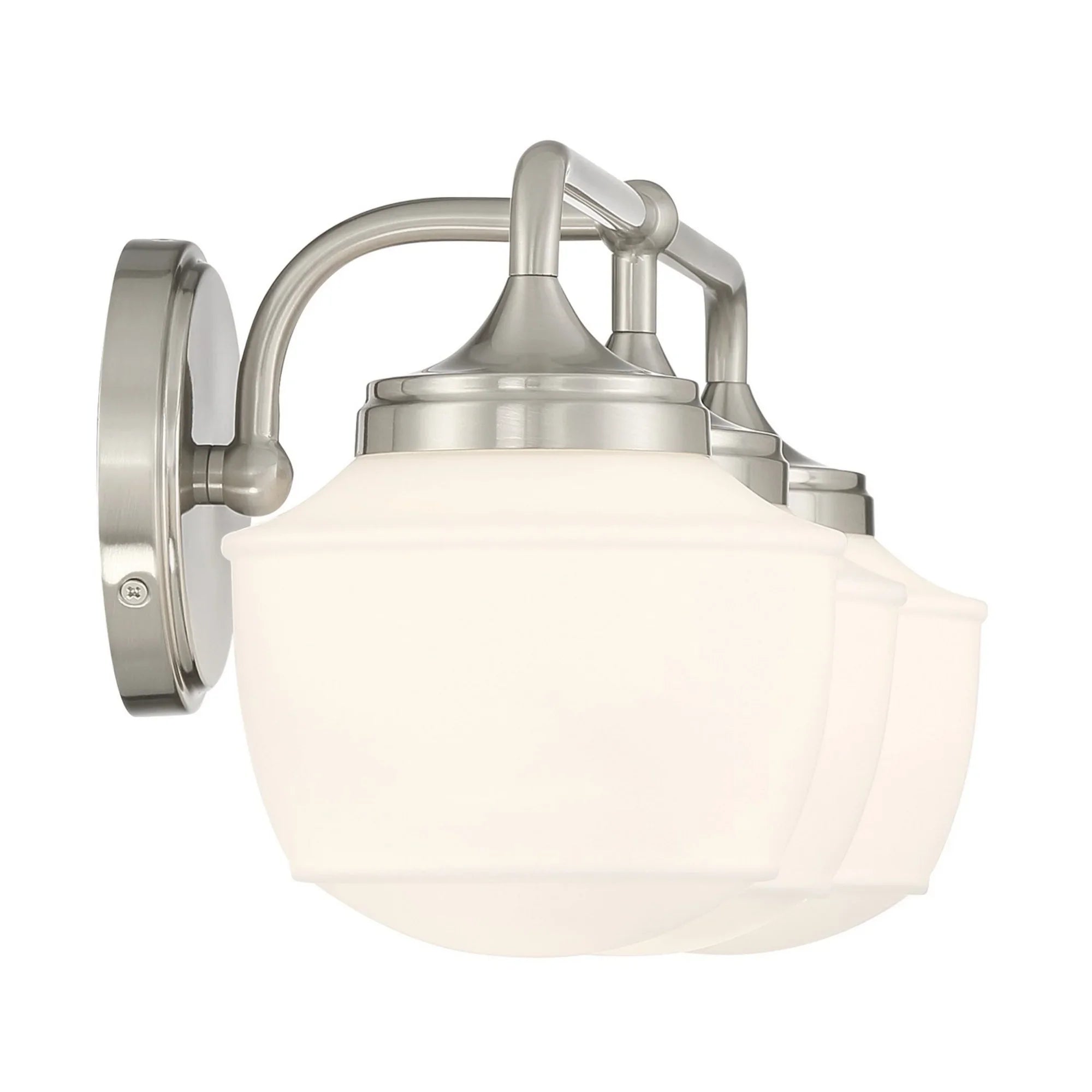 Cornwell 23" 3-Light Bath Vanity, Brushed Nickel Finish - Bees Lighting