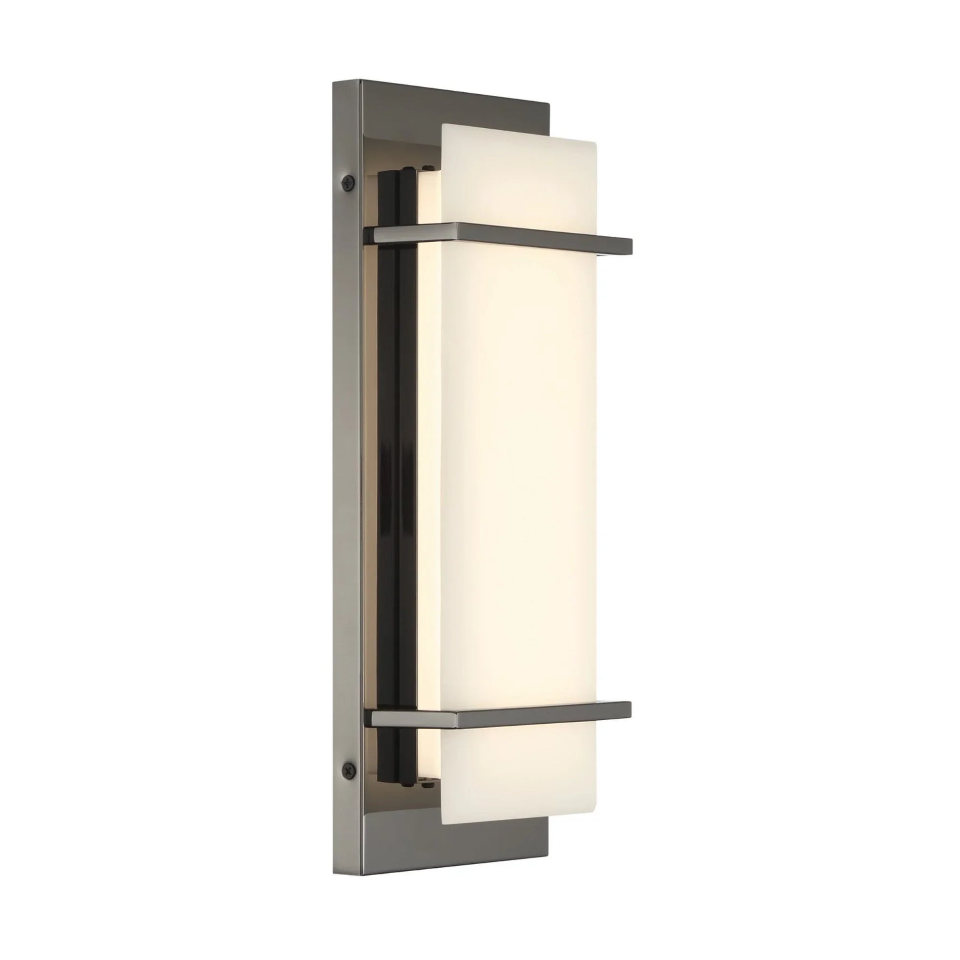 Tarnos 16" LED Wall Sconce, Gun Metal Finish - Bees Lighting