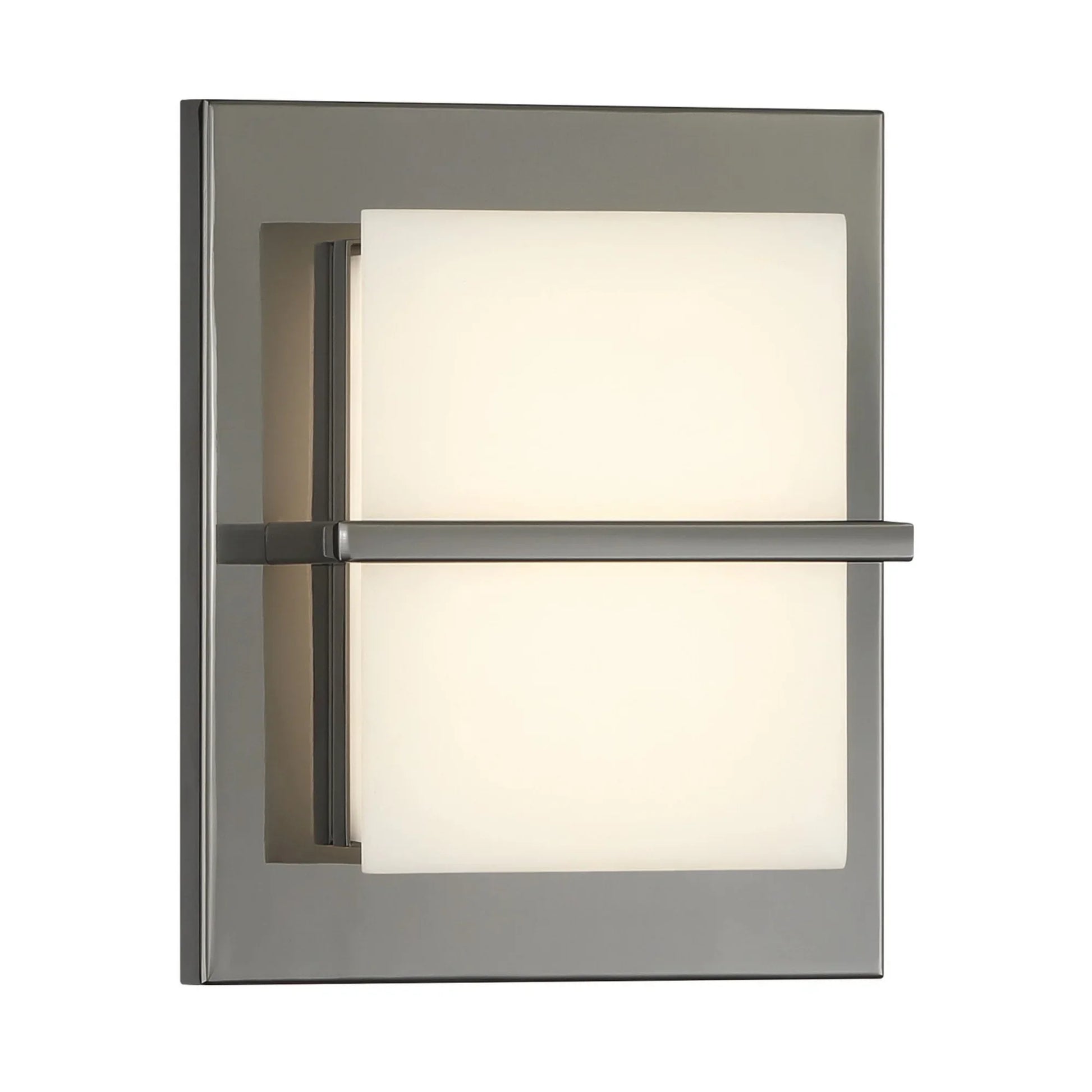 Tarnos 8" LED Wall Sconce, Gun Metal Finish - Bees Lighting