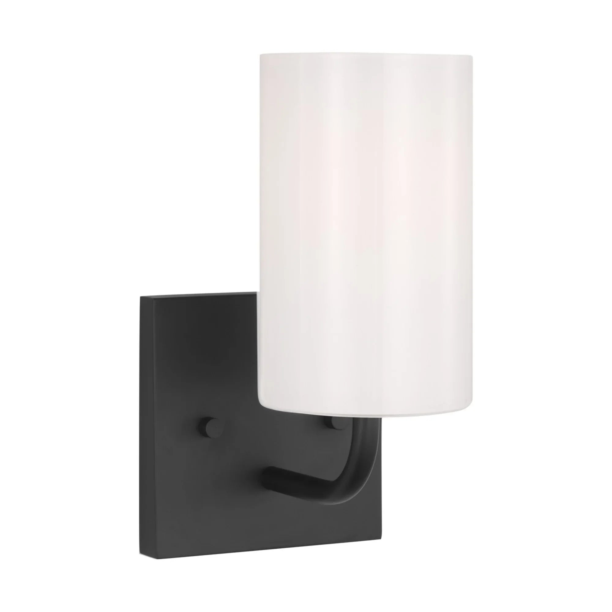 Rhett 10" Small Vanity Sconce, Midnight Black Finish - Bees Lighting