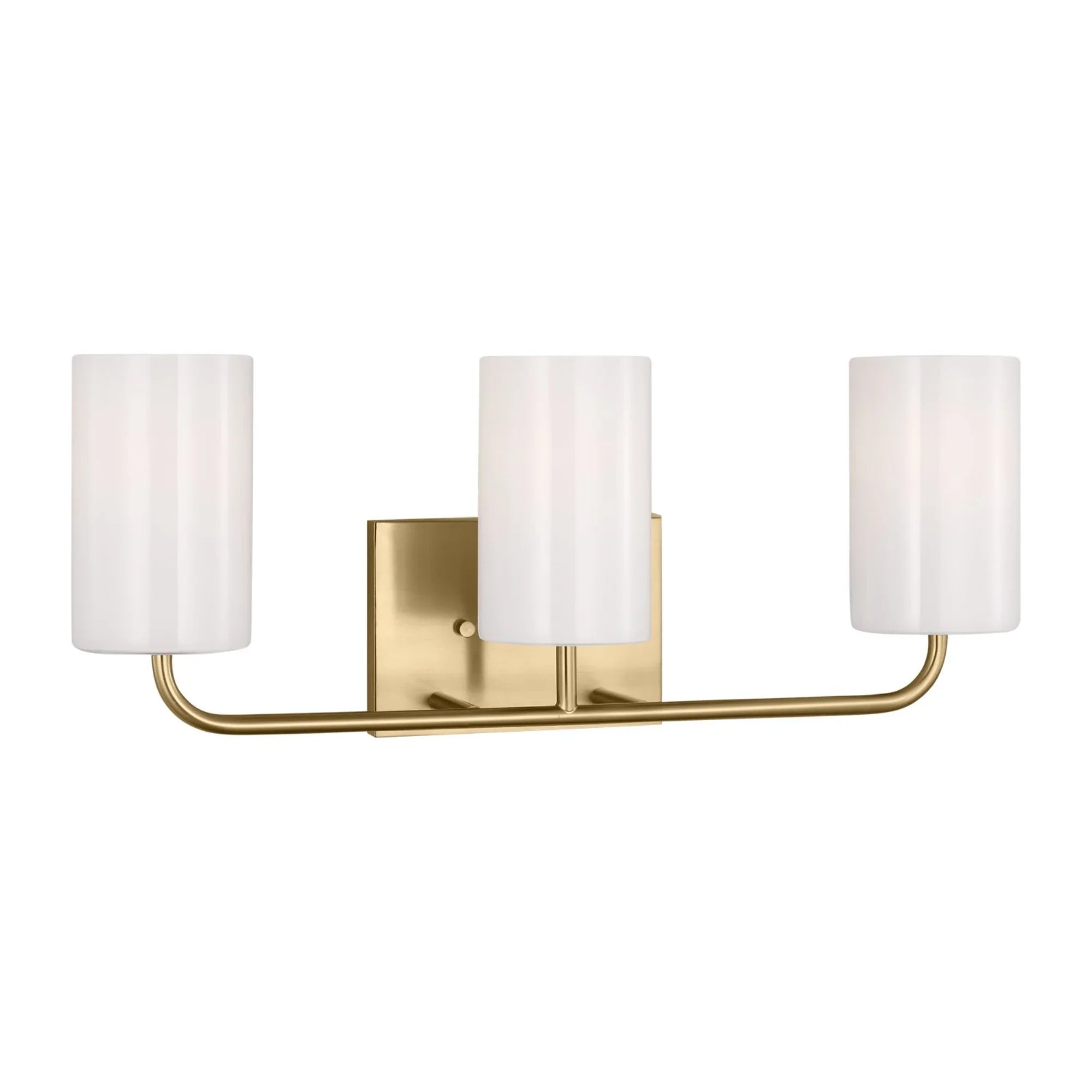 Rhett 22" 3-Light Large Bathroom Vanity, Satin Bronze Finish - Bees Lighting