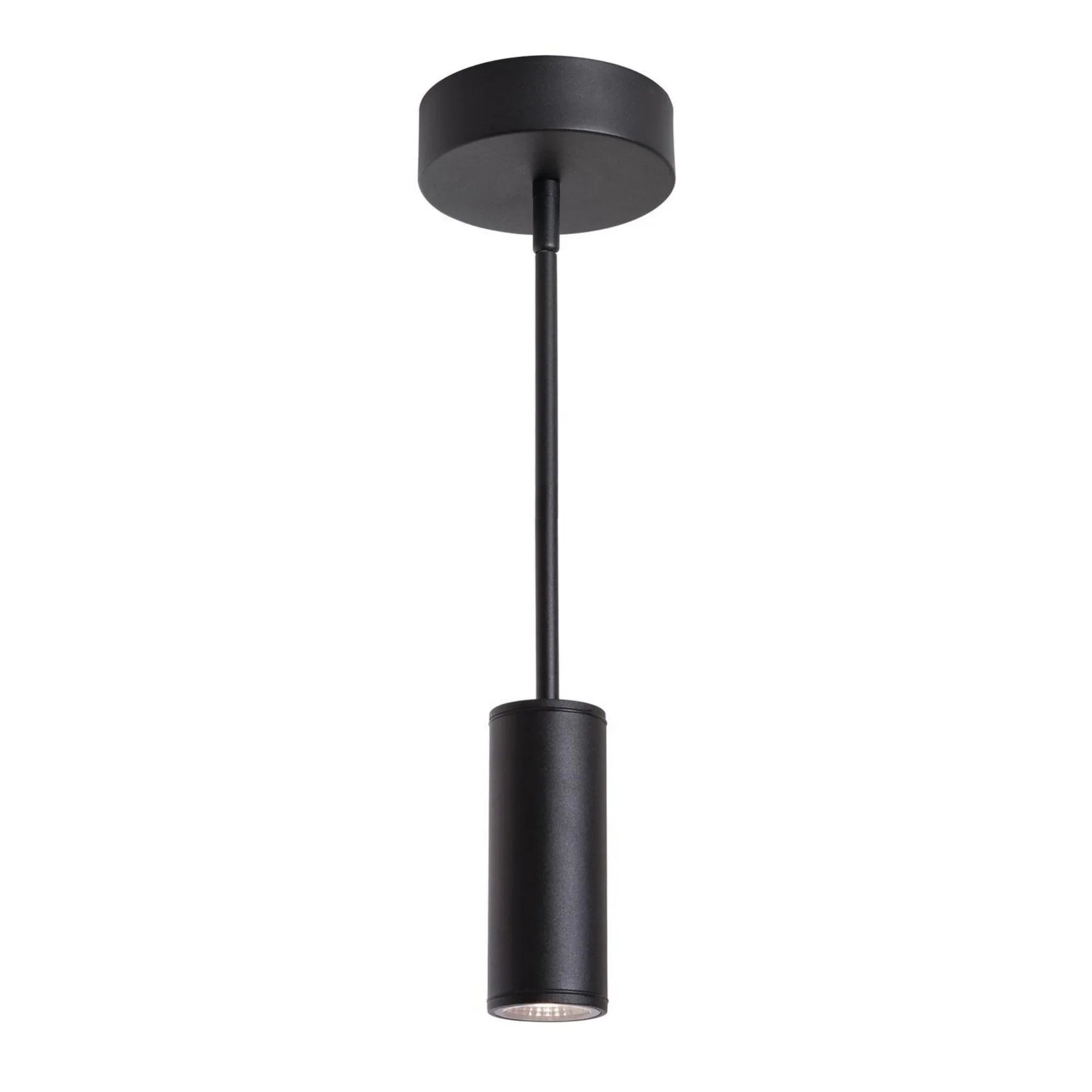 Beverly 6" LED Outdoor Pendant, Black Finish - Bees Lighting